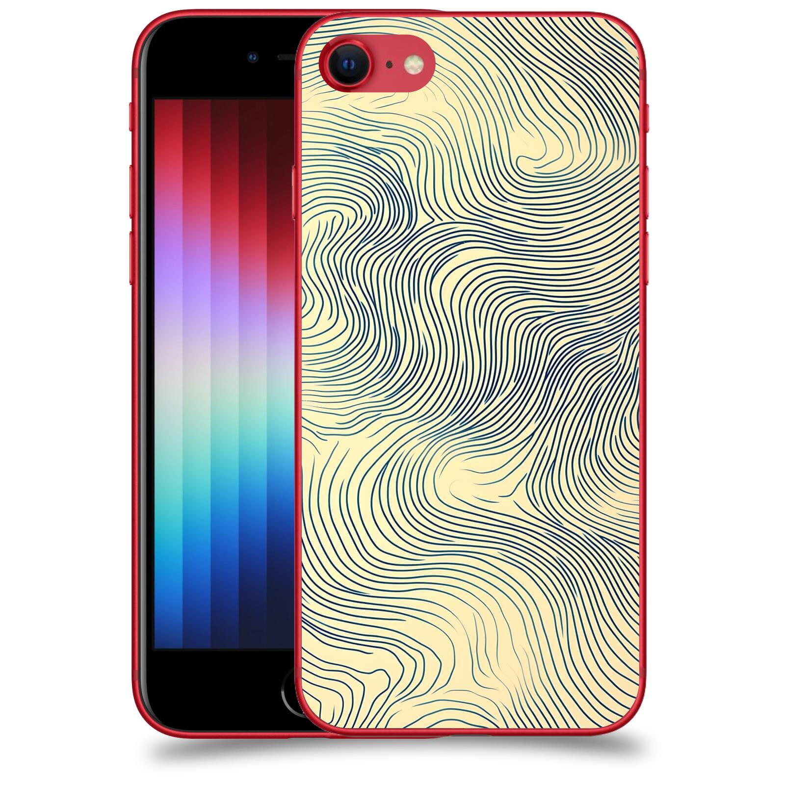 ACOVER Kryt na mobil Apple iPhone SE 2022 - Dynamická textura