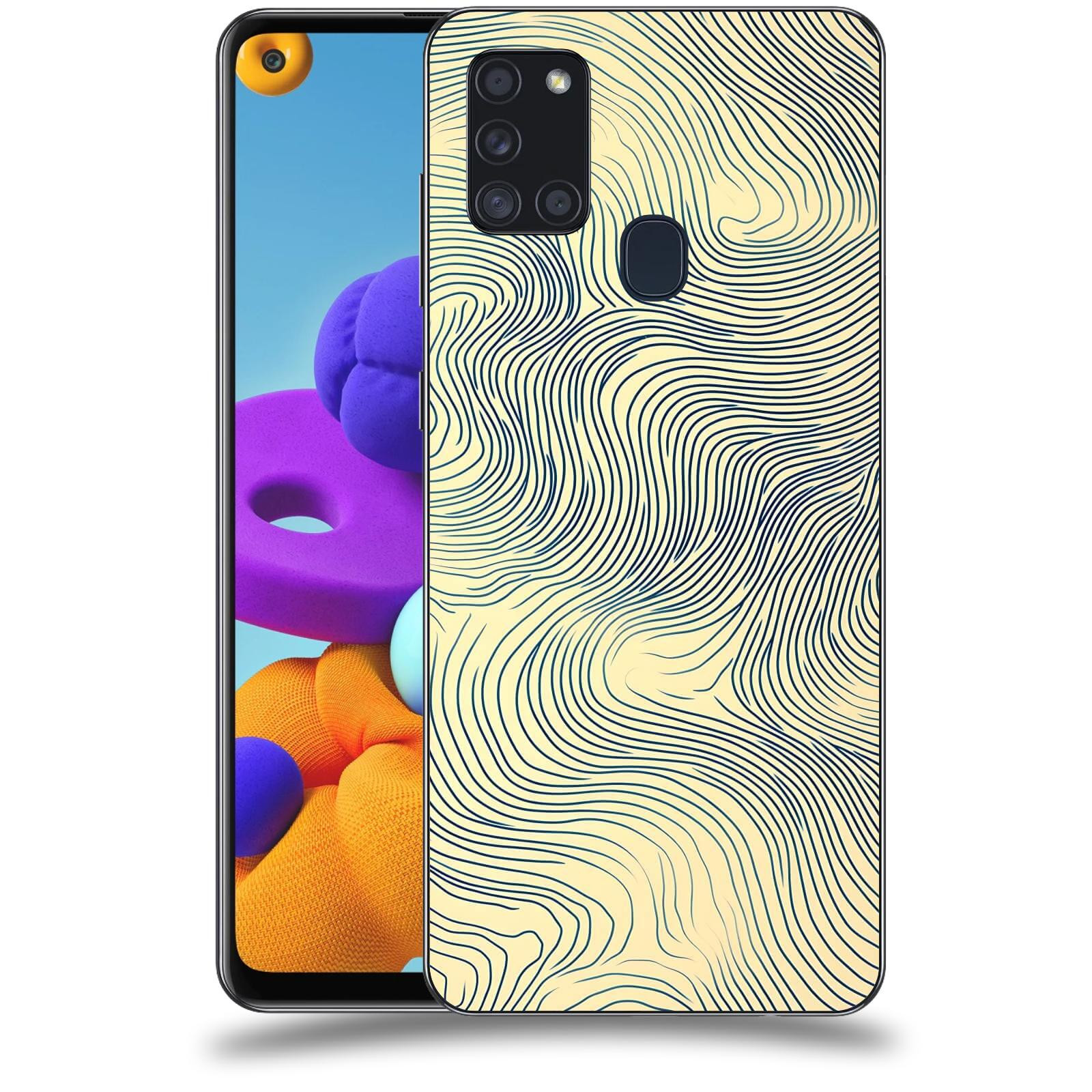 ACOVER Kryt na mobil Samsung Galaxy A21s - Dynamická textura