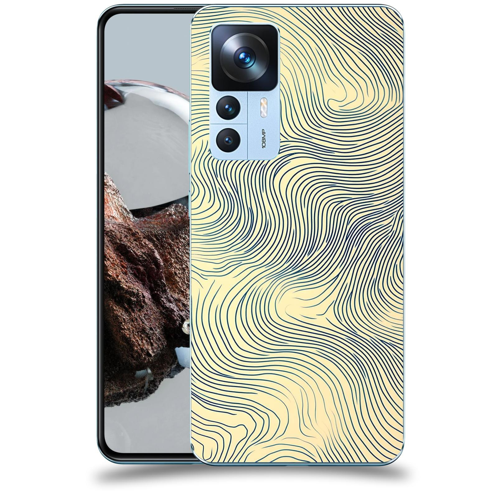 ACOVER Kryt na mobil Xiaomi 12T - Dynamická textura