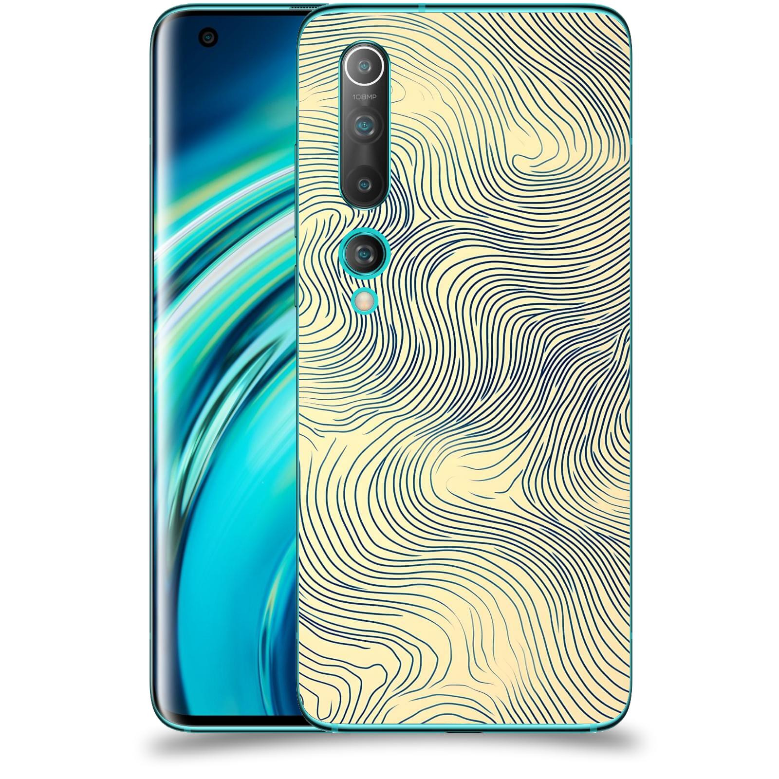ACOVER Kryt na mobil Xiaomi Mi 10 - Dynamická textura