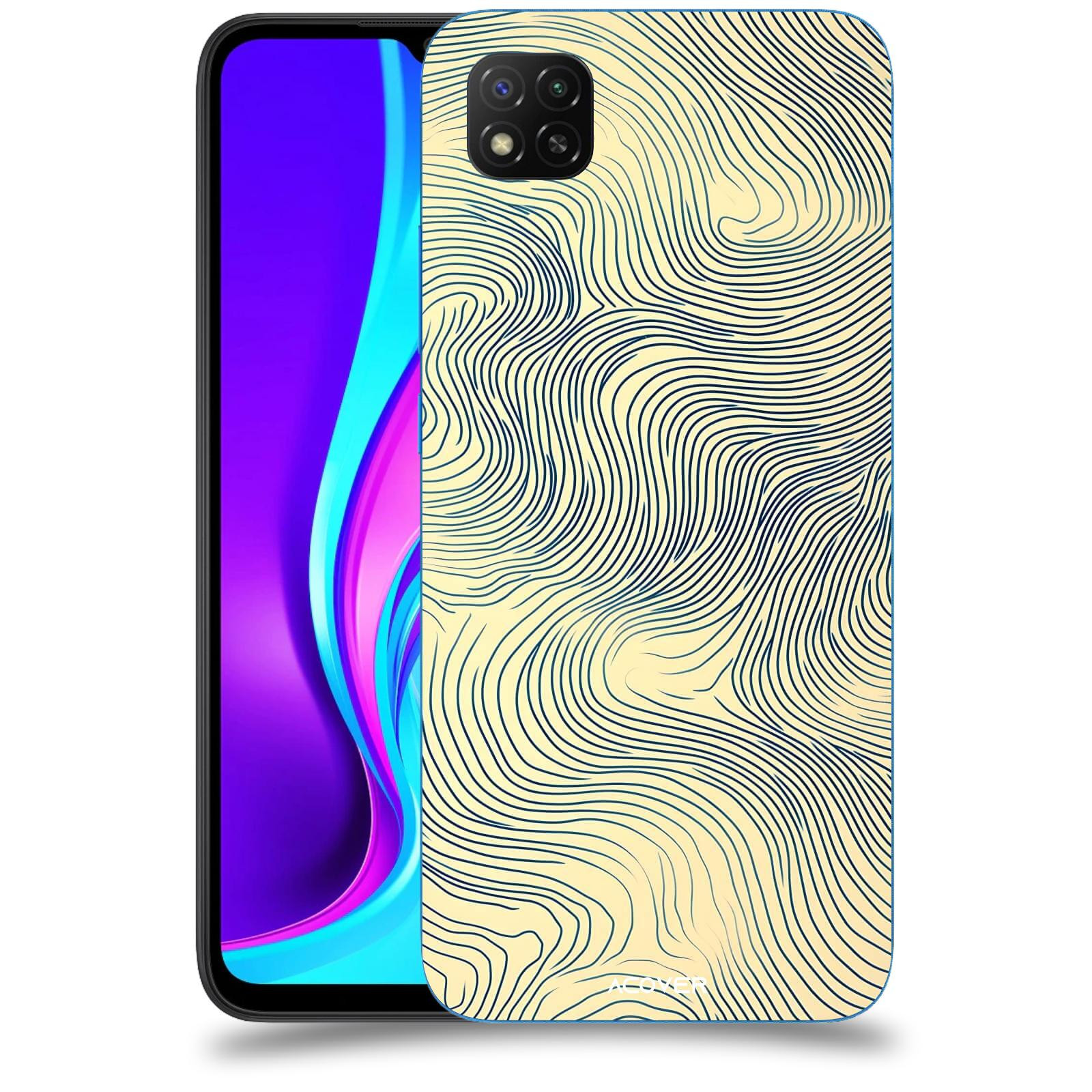 ACOVER Kryt na mobil Xiaomi Redmi 9C - Dynamická textura