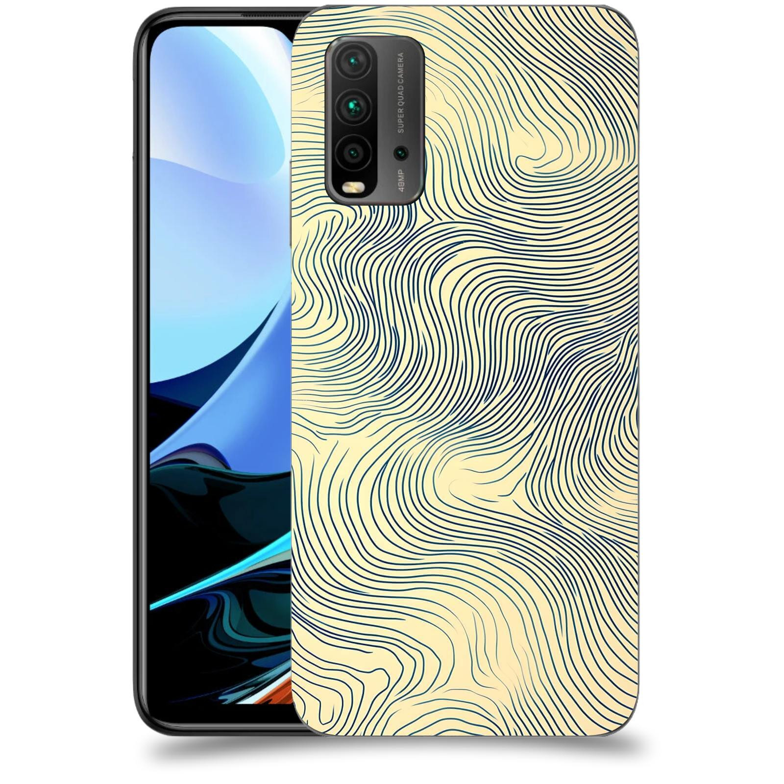 ACOVER Kryt na mobil Xiaomi Redmi 9T - Dynamická textura