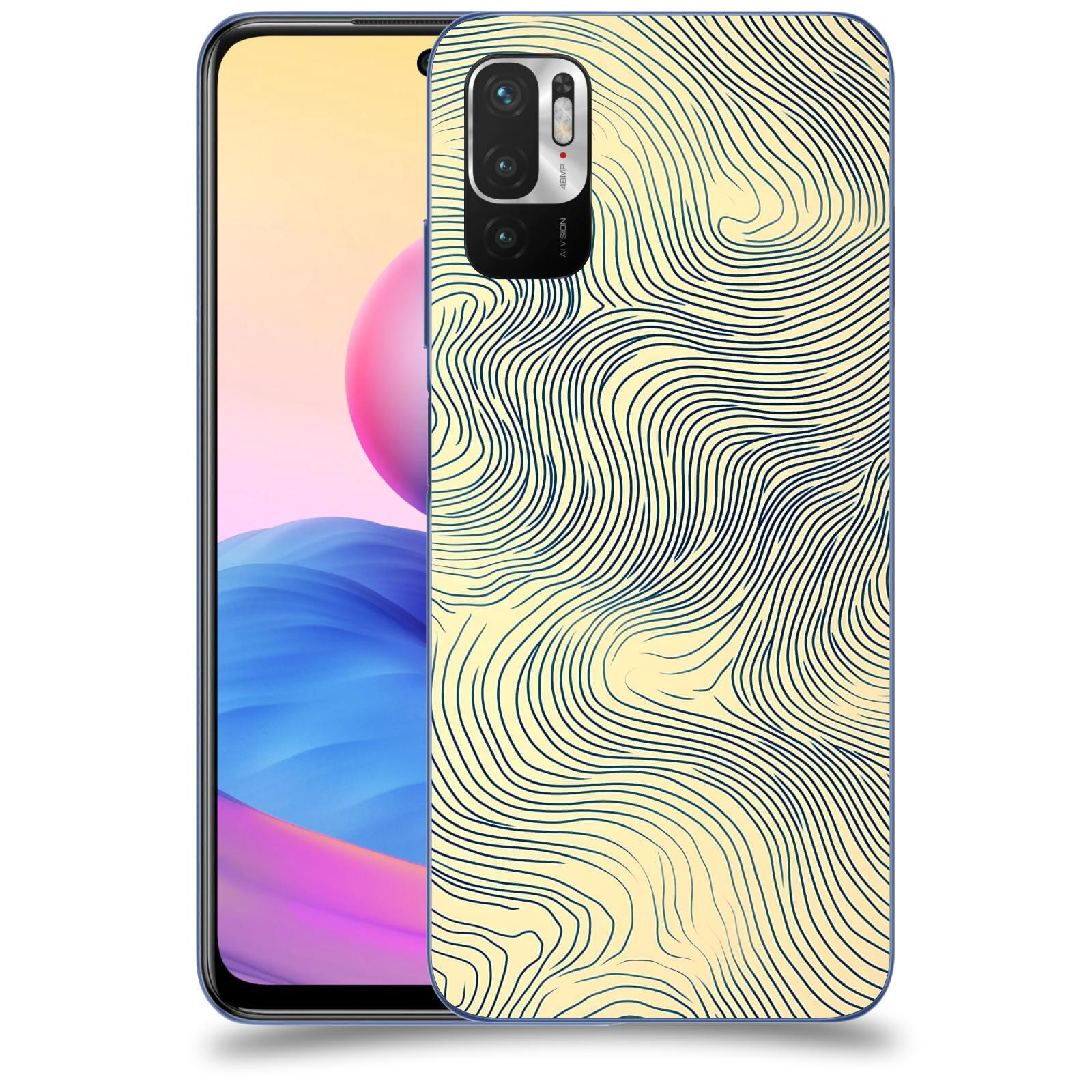 ACOVER Kryt na mobil Xiaomi Redmi Note 10 5G - Dynamická textura