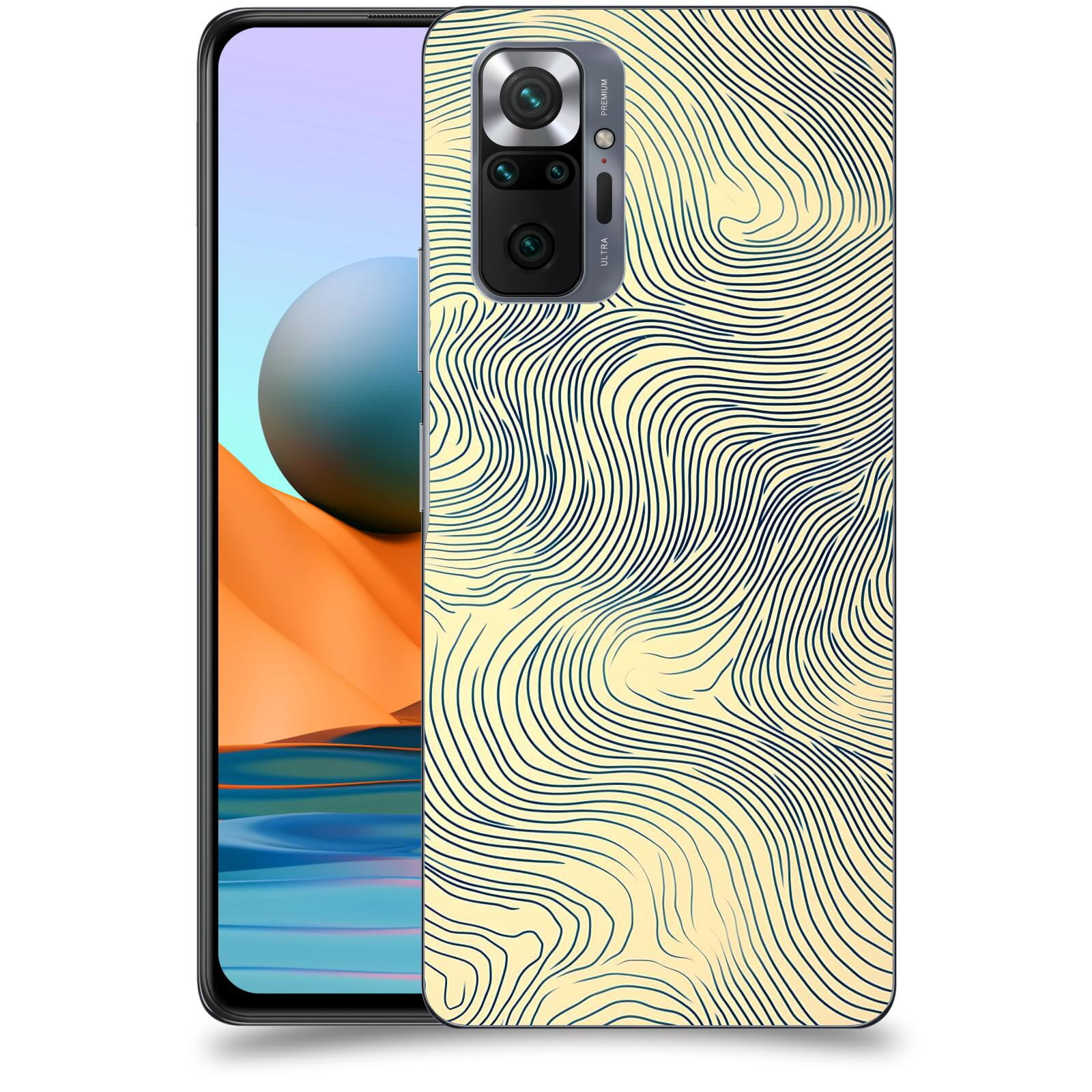 ACOVER Kryt na mobil Xiaomi Redmi Note 10 Pro - Dynamická textura