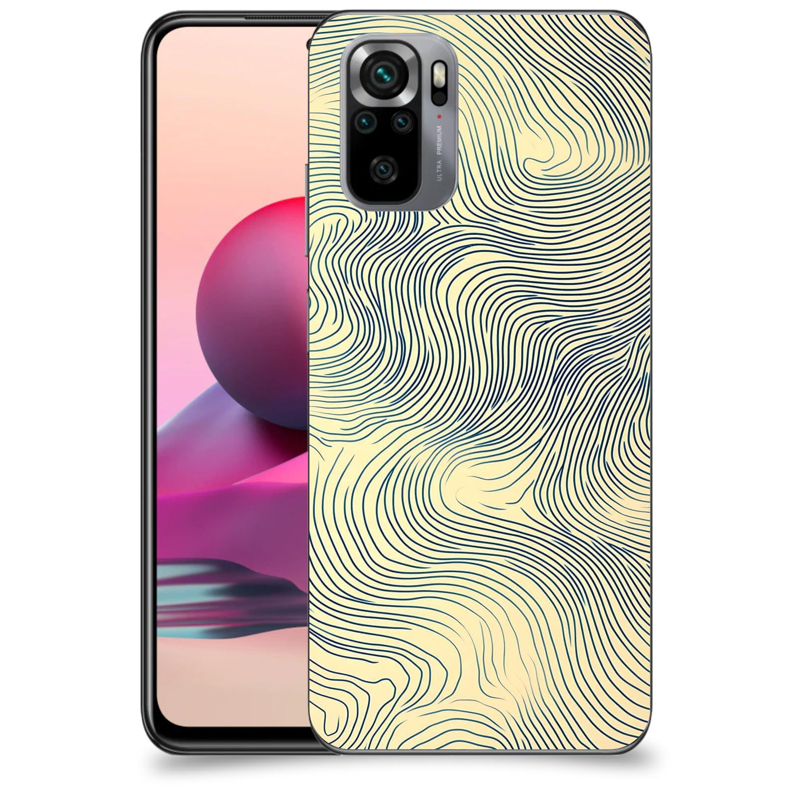 ACOVER Kryt na mobil Xiaomi Redmi Note 10S - Dynamická textura