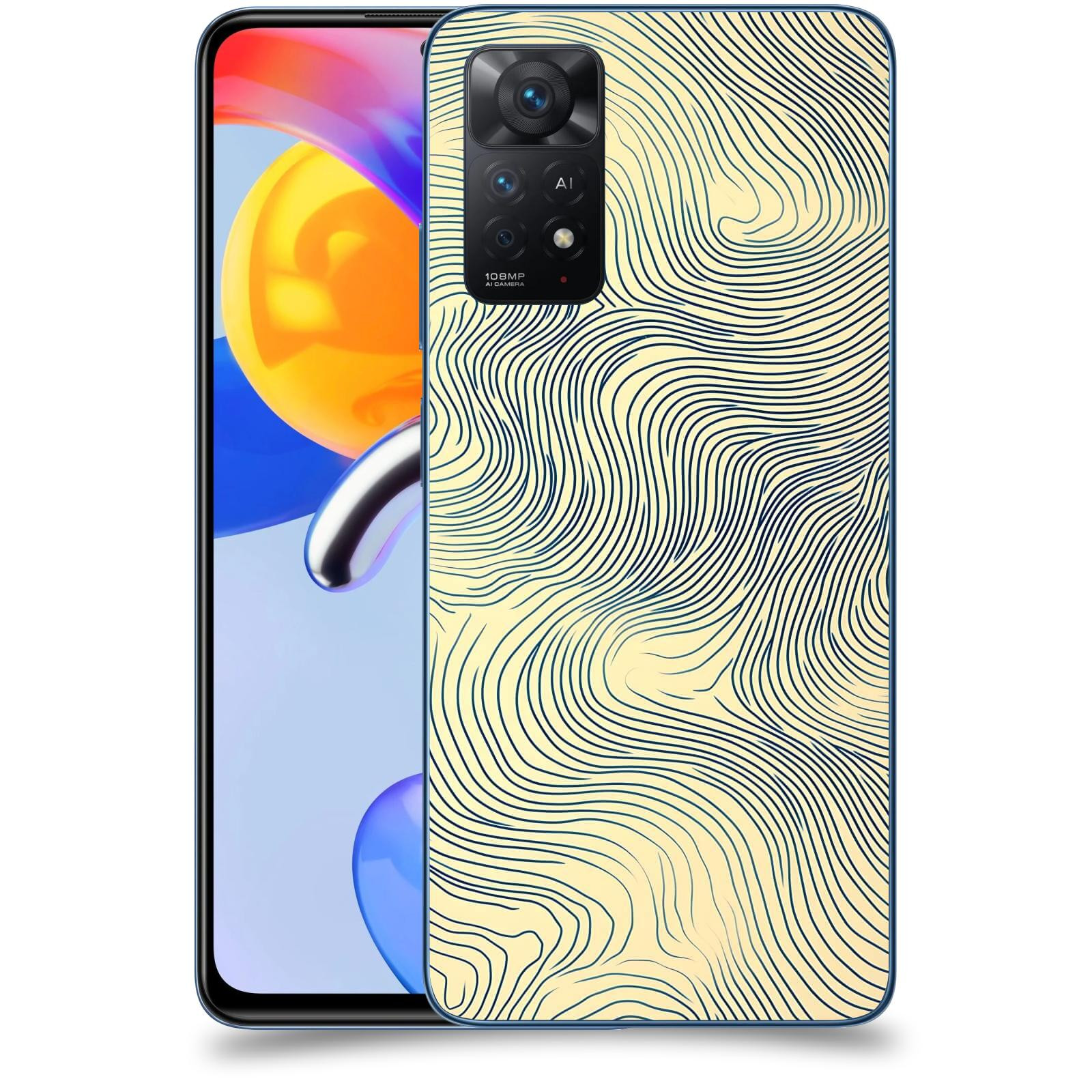ACOVER Kryt na mobil Xiaomi Redmi Note 11 Pro 5G - Dynamická textura