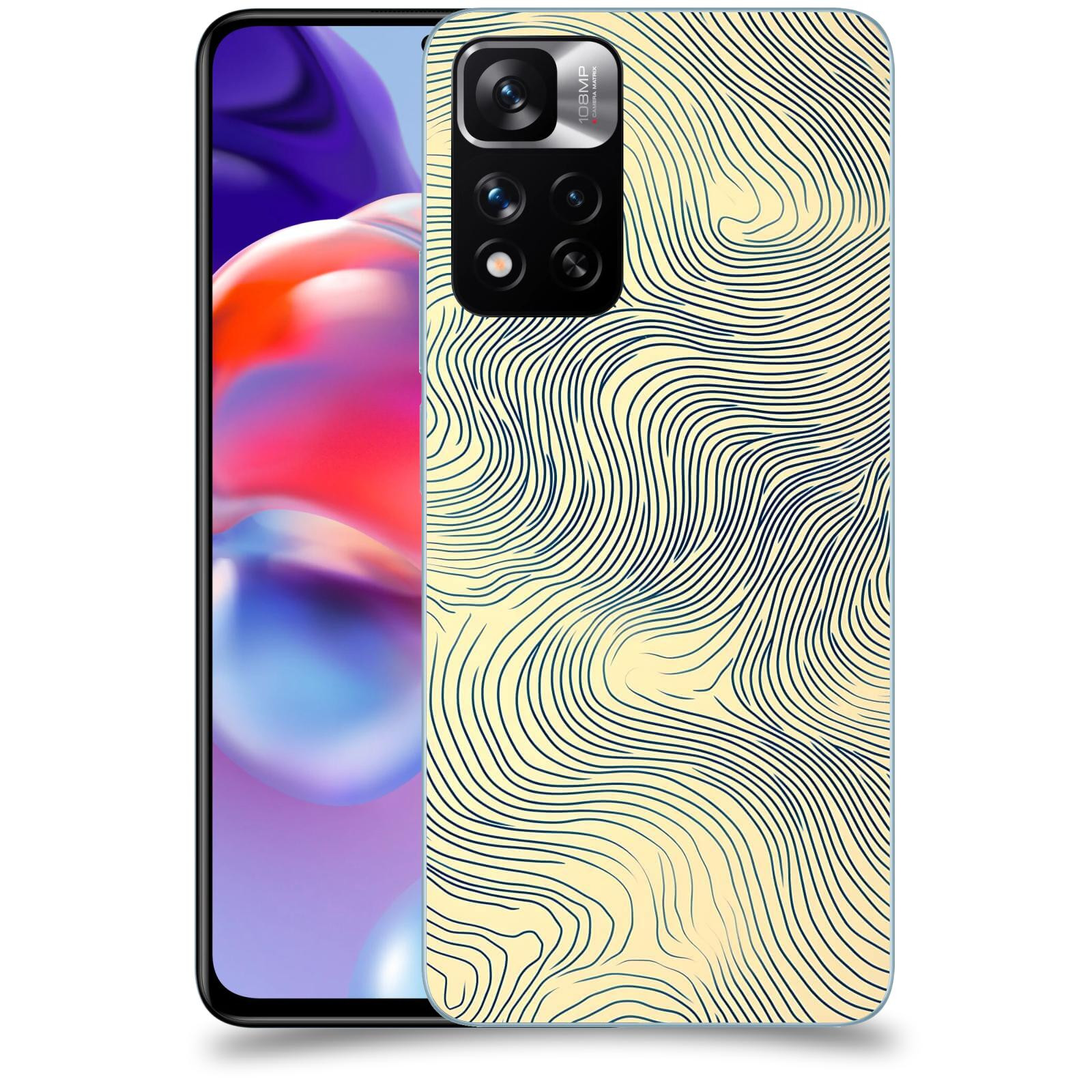 ACOVER Kryt na mobil Xiaomi Redmi Note 11 Pro+ 5G - Dynamická textura