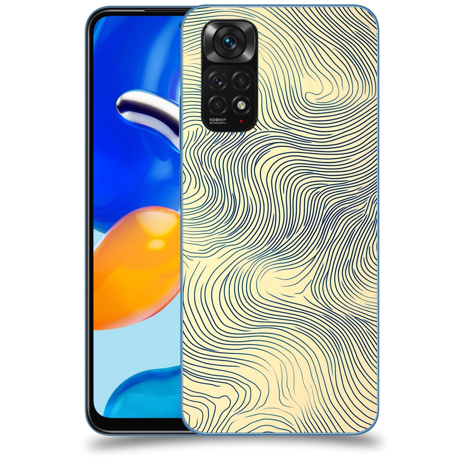 ACOVER Kryt na mobil Xiaomi Redmi Note 11S - Dynamická textura
