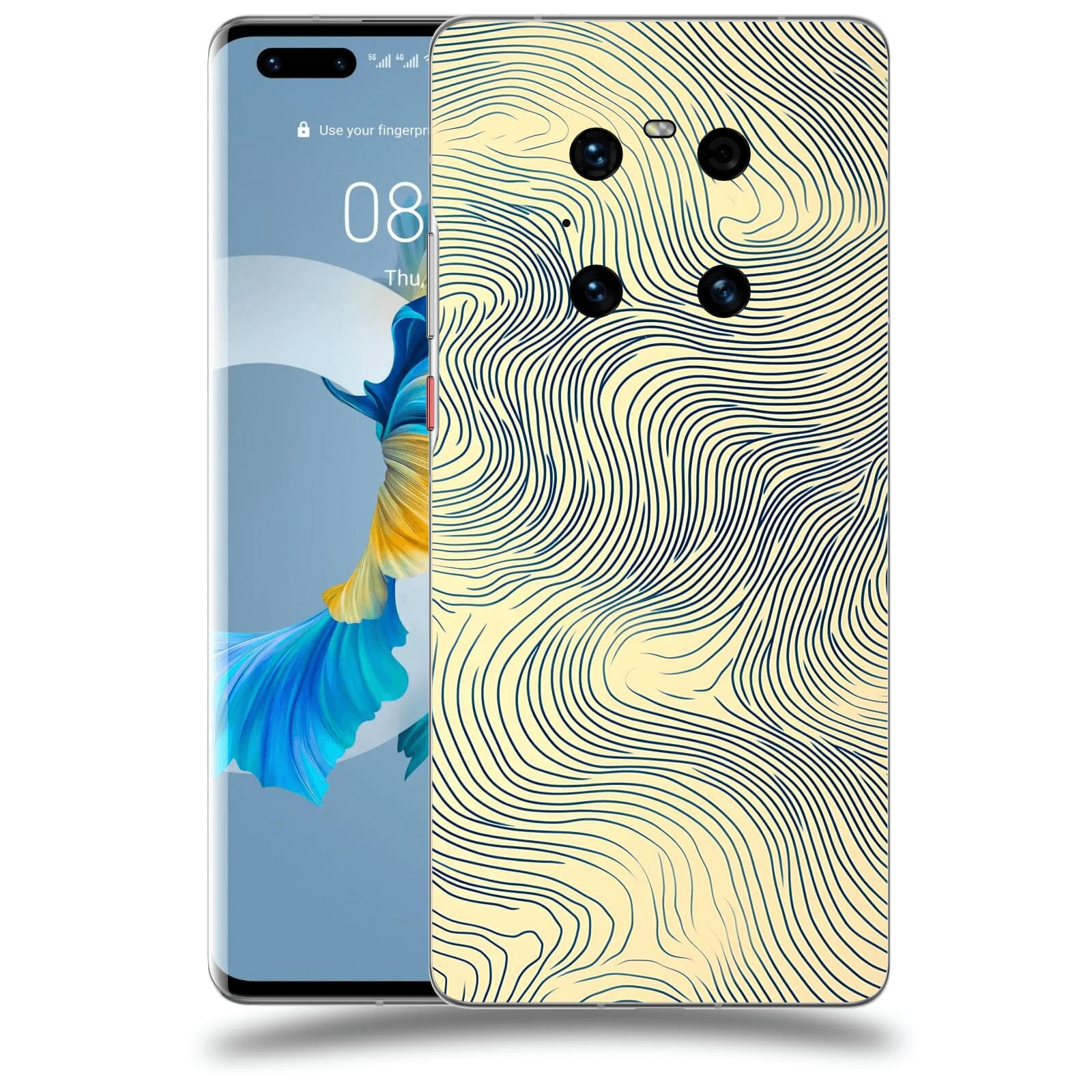 ACOVER Kryt na mobil Huawei Mate 40 Pro - Dynamická textura