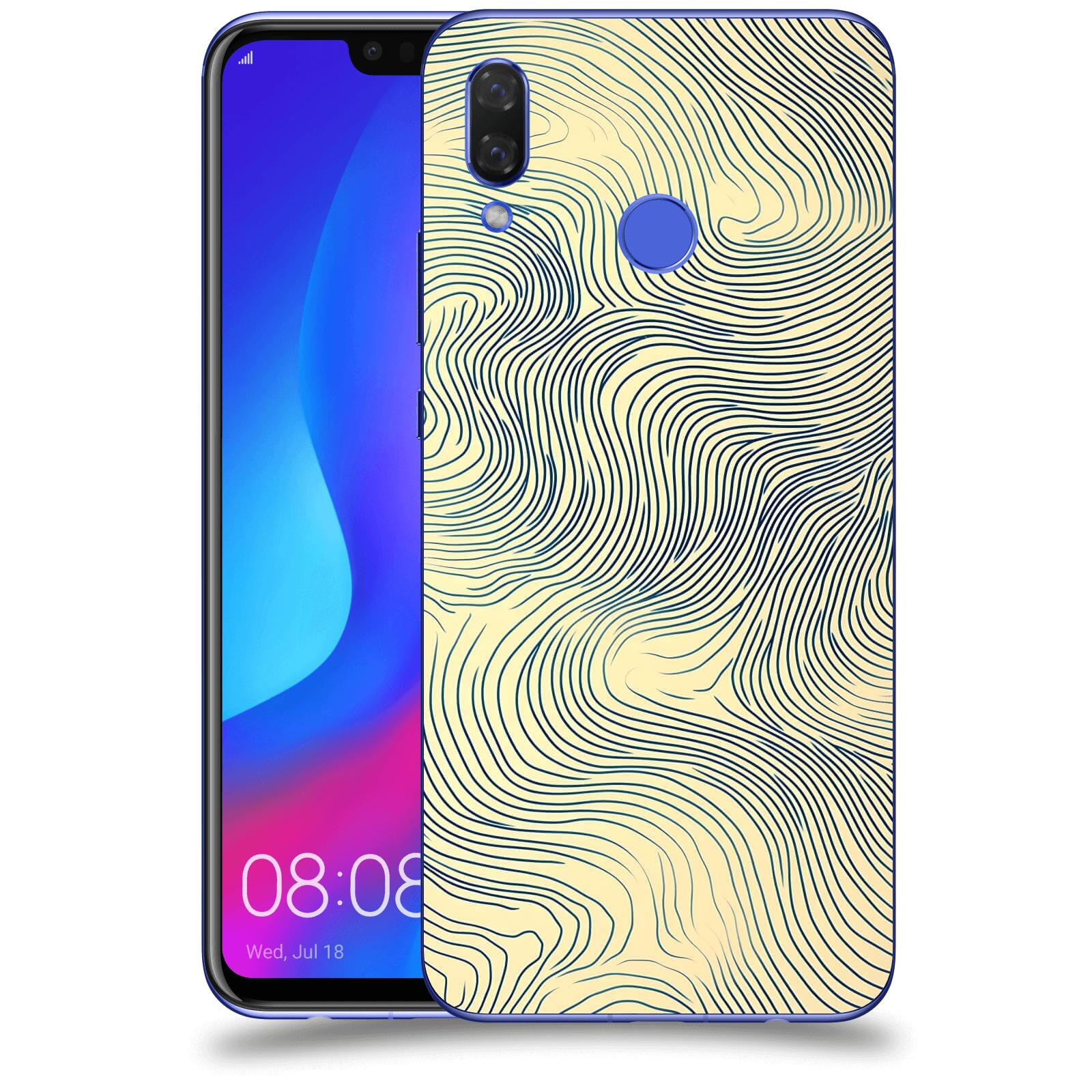 ACOVER Kryt na mobil Huawei Nova 3i - Dynamická textura