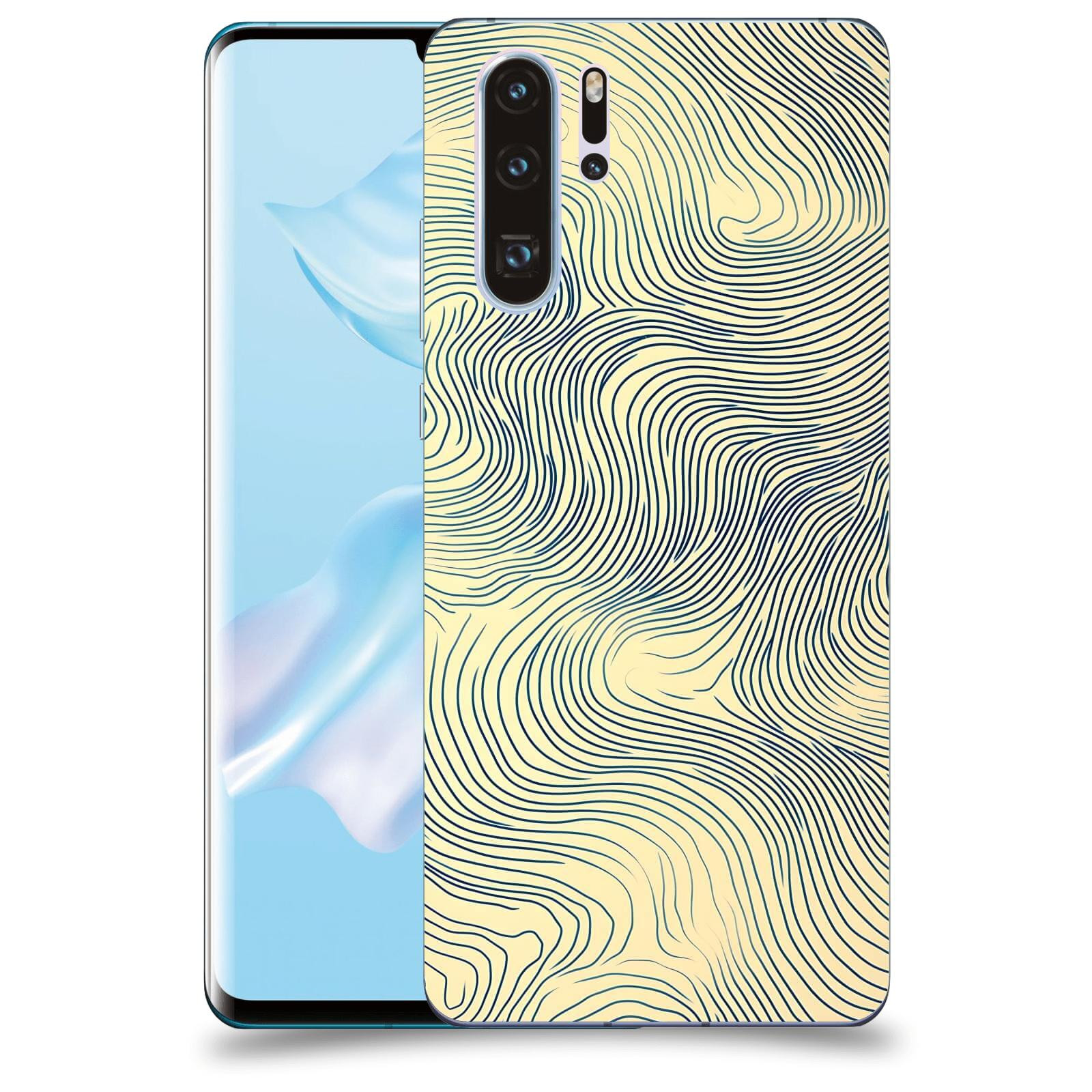 ACOVER Kryt na mobil Huawei P30 - Dynamická textura