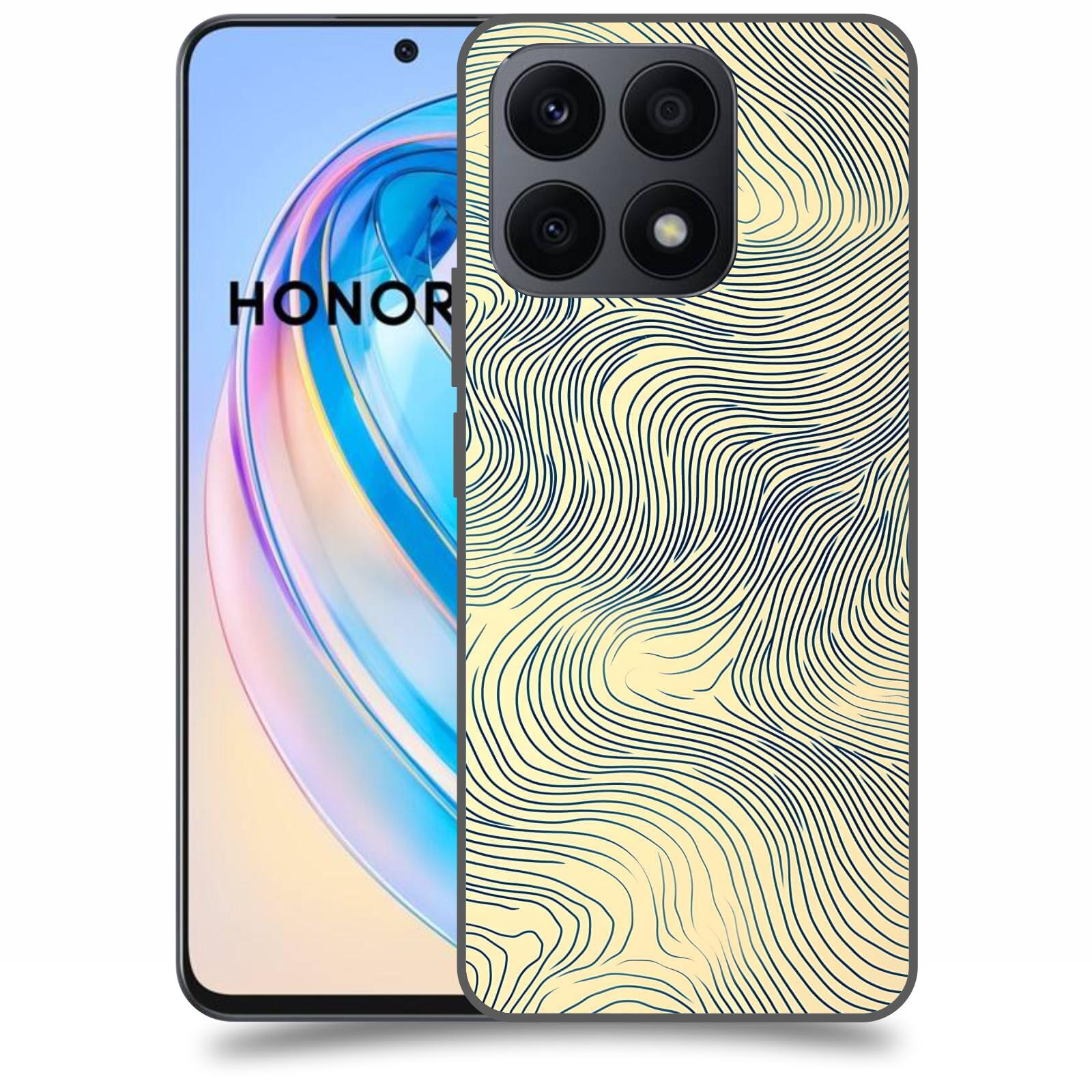 ACOVER Kryt na mobil Honor X8a - Dynamická textura