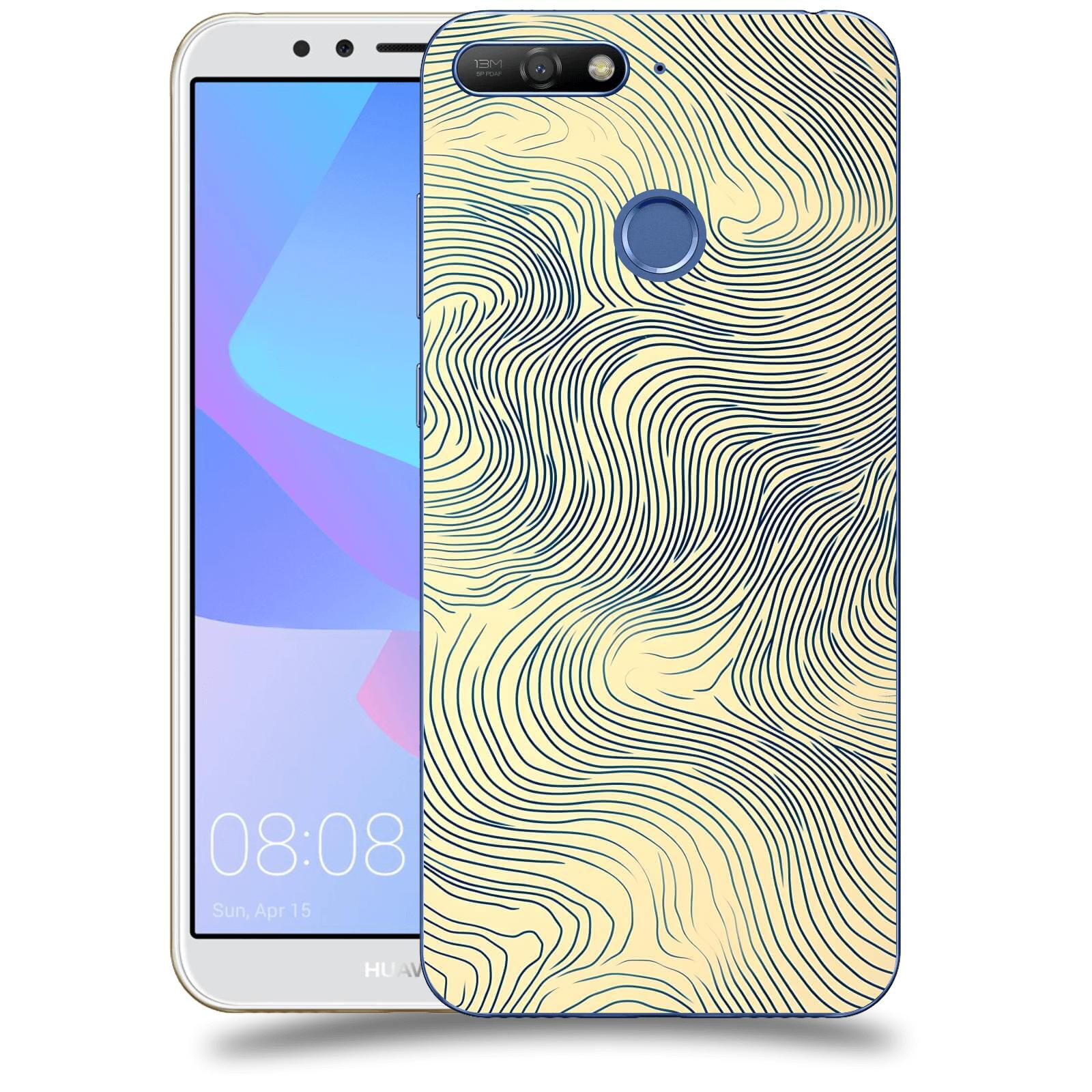 ACOVER Kryt na mobil Huawei Y6 Prime 2018 - Dynamická textura