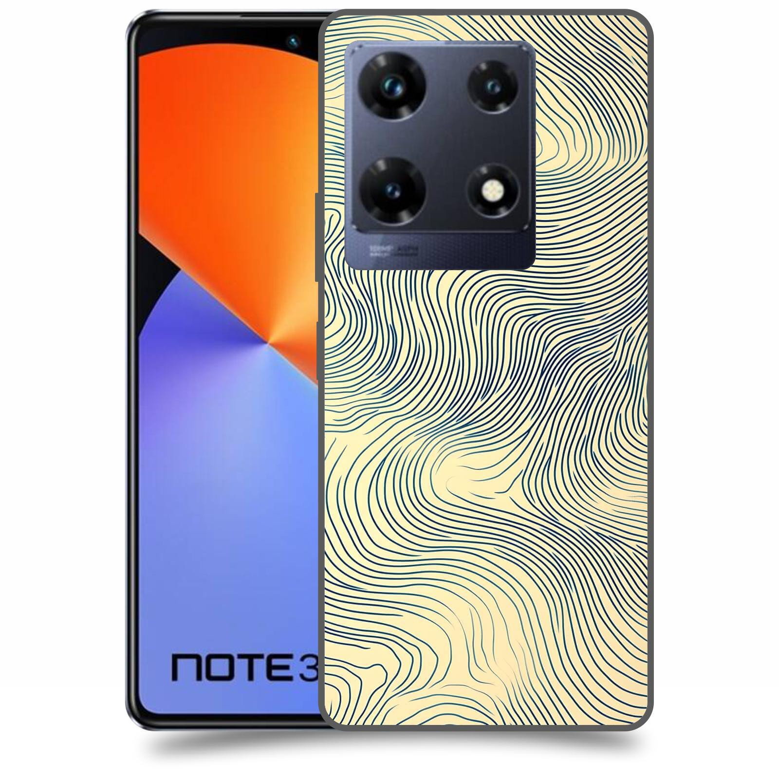 ACOVER Kryt na mobil Infinix Note 30 PRO - Dynamická textura