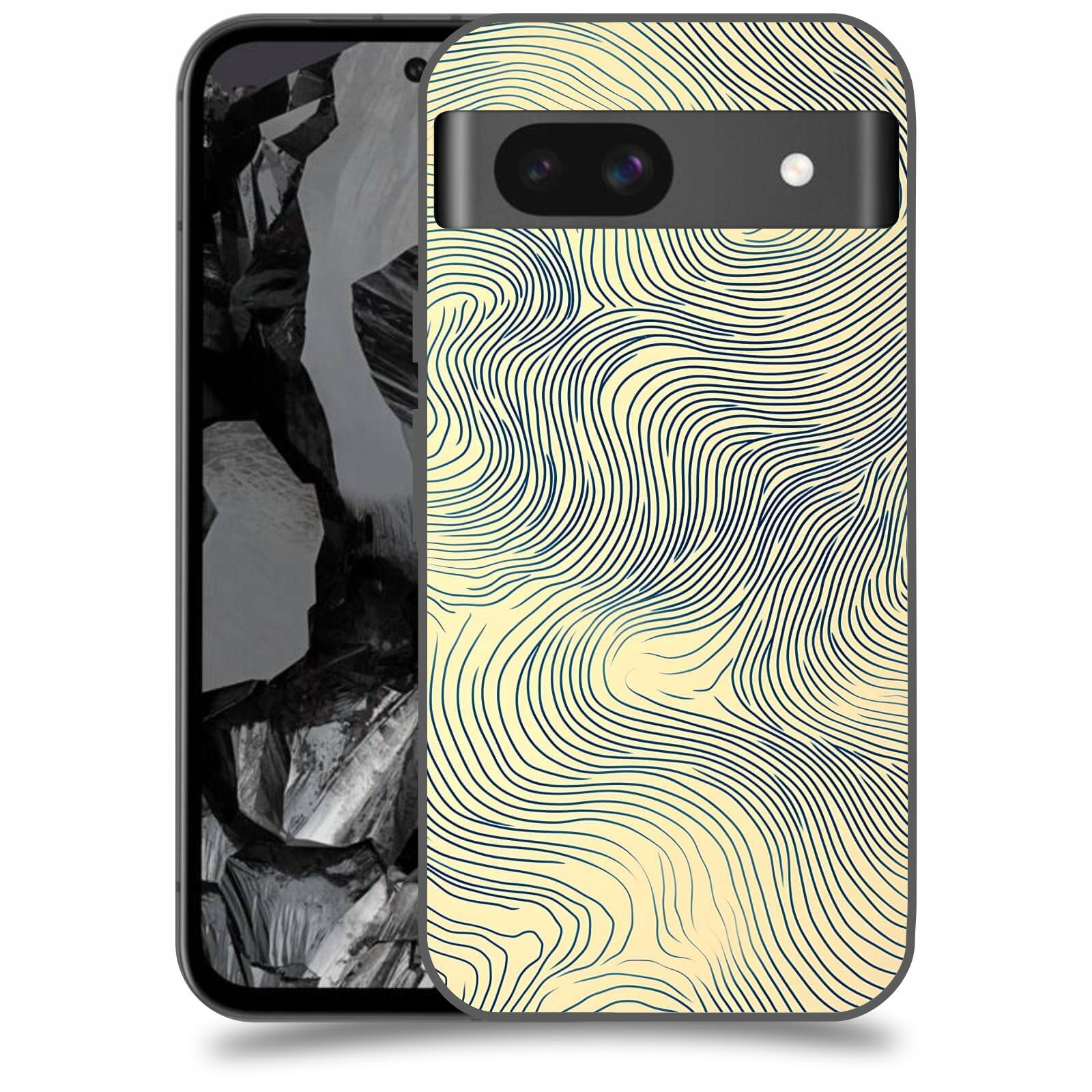 ACOVER Kryt na mobil Google Pixel 8A - Dynamická textura