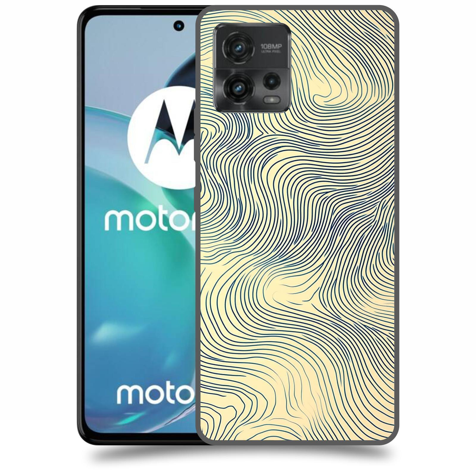 ACOVER Kryt na mobil Motorola Moto G72 - Dynamická textura