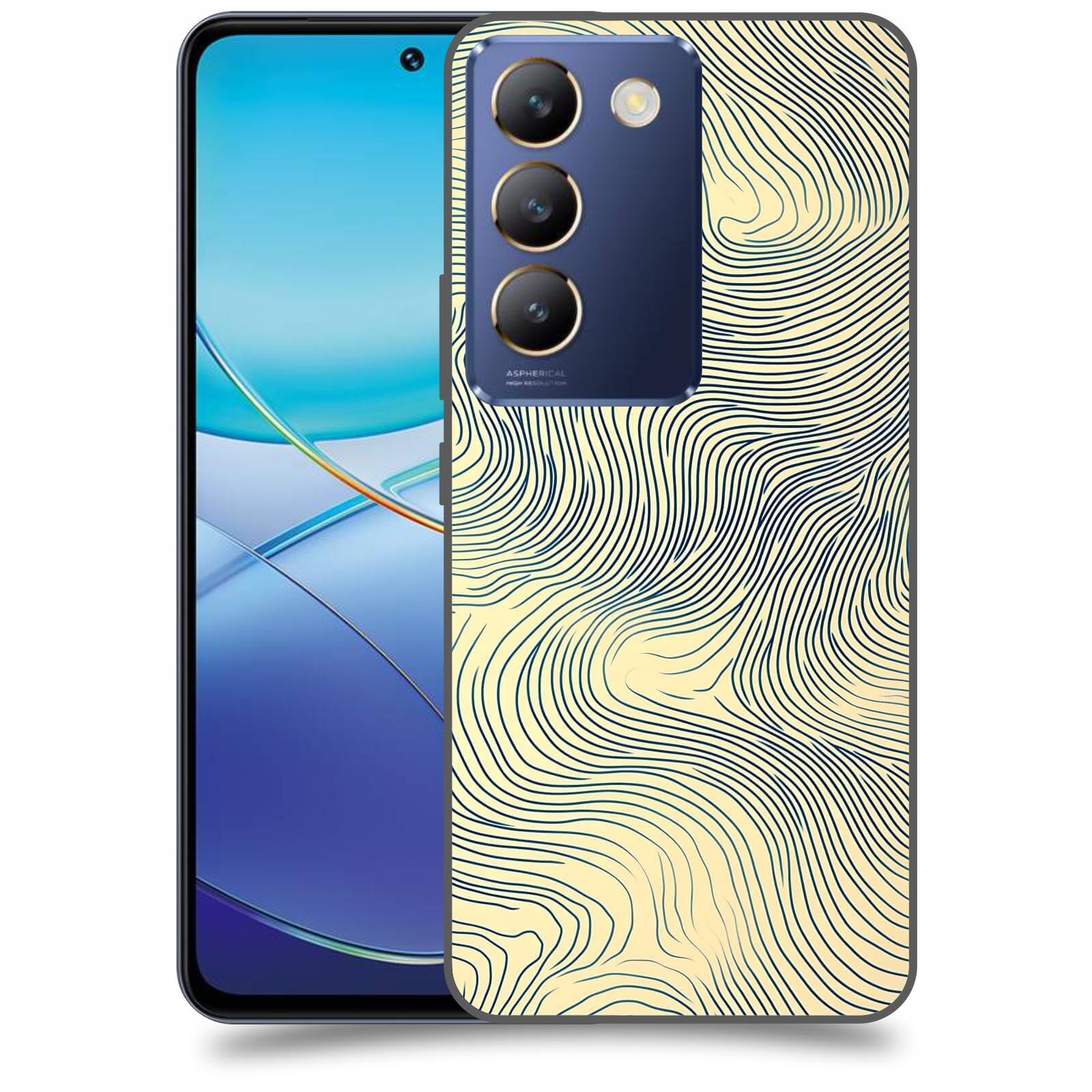 ACOVER Kryt na mobil Vivo V40SE - Dynamická textura