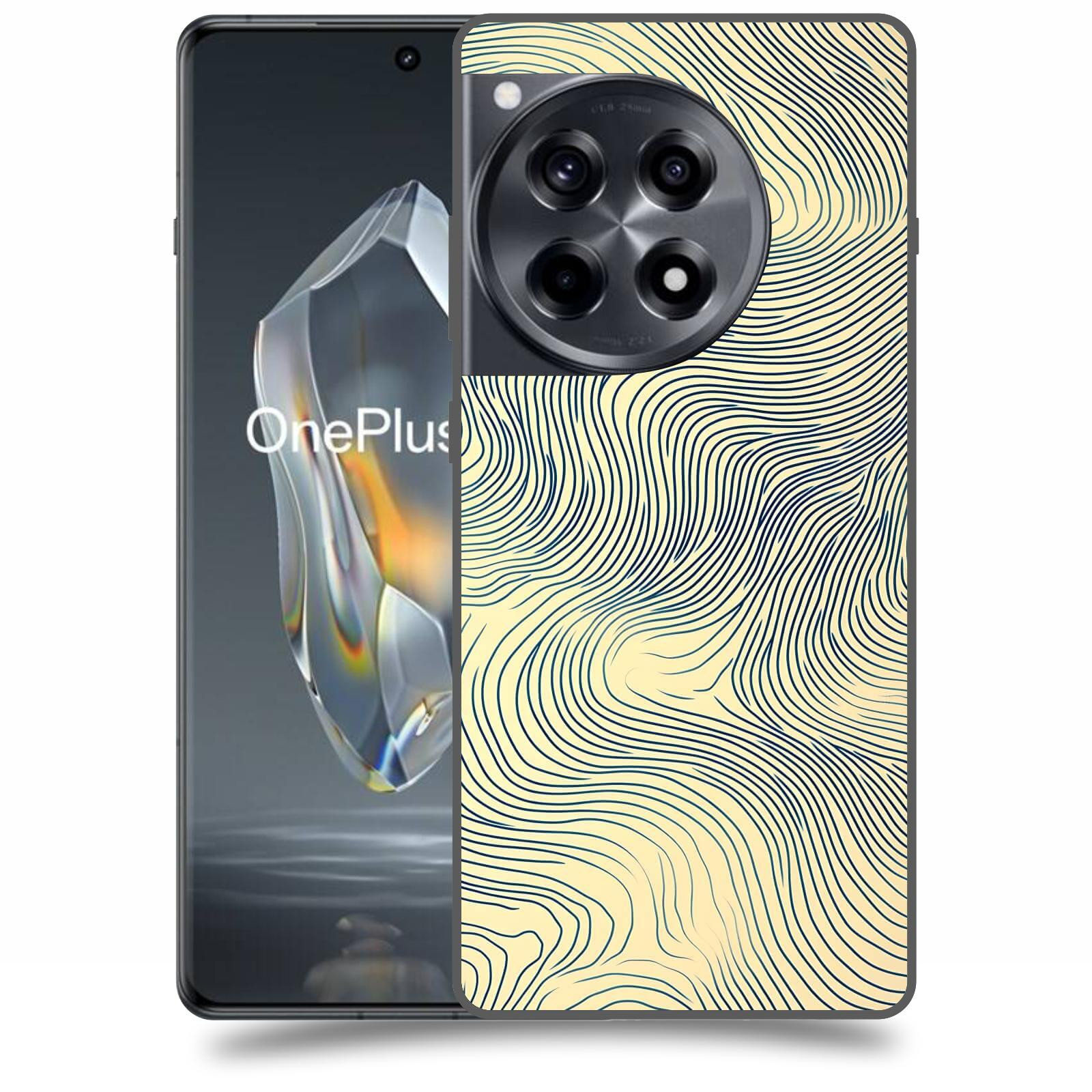 ACOVER Kryt na mobil OnePlus 12 - Dynamická textura