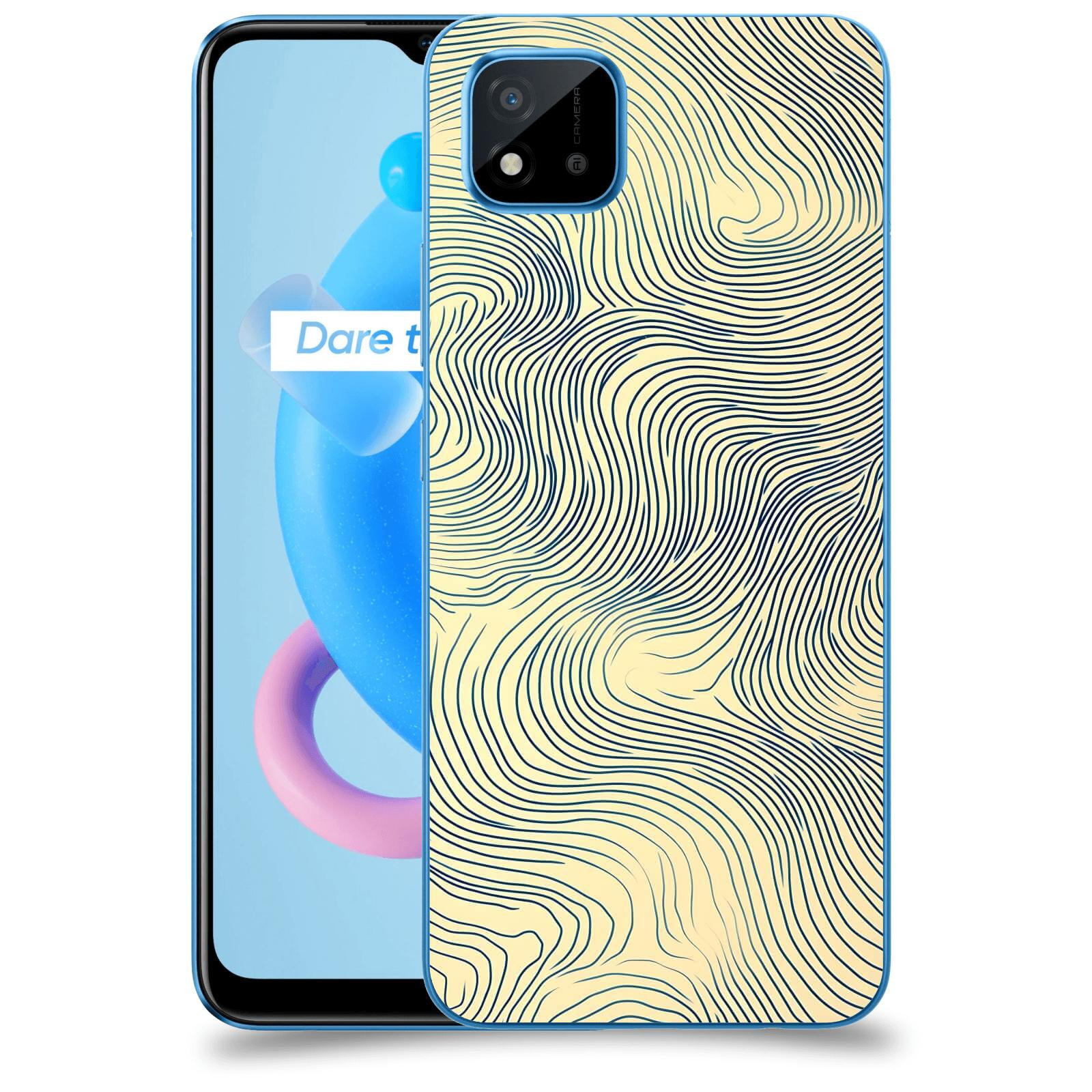 ACOVER Kryt na mobil Realme C11 (2021) - Dynamická textura