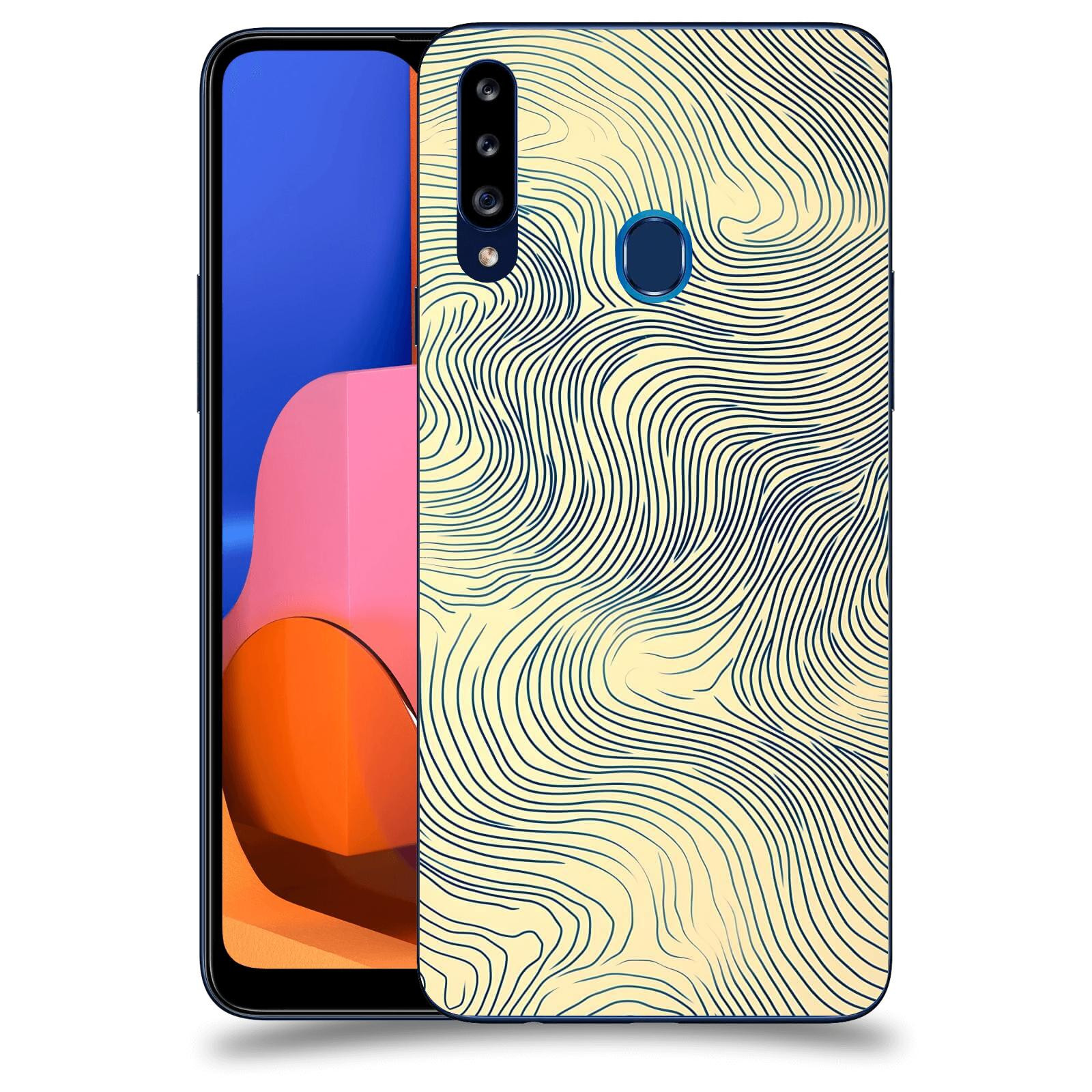 ACOVER Kryt na mobil Samsung Galaxy A20s - Dynamická textura