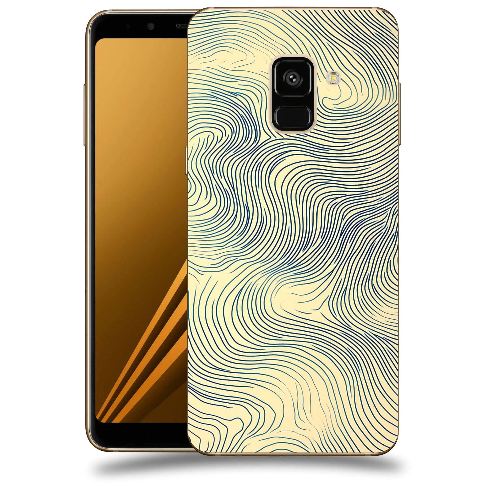 ACOVER Kryt na mobil Samsung Galaxy A8 2018 A530F - Dynamická textura