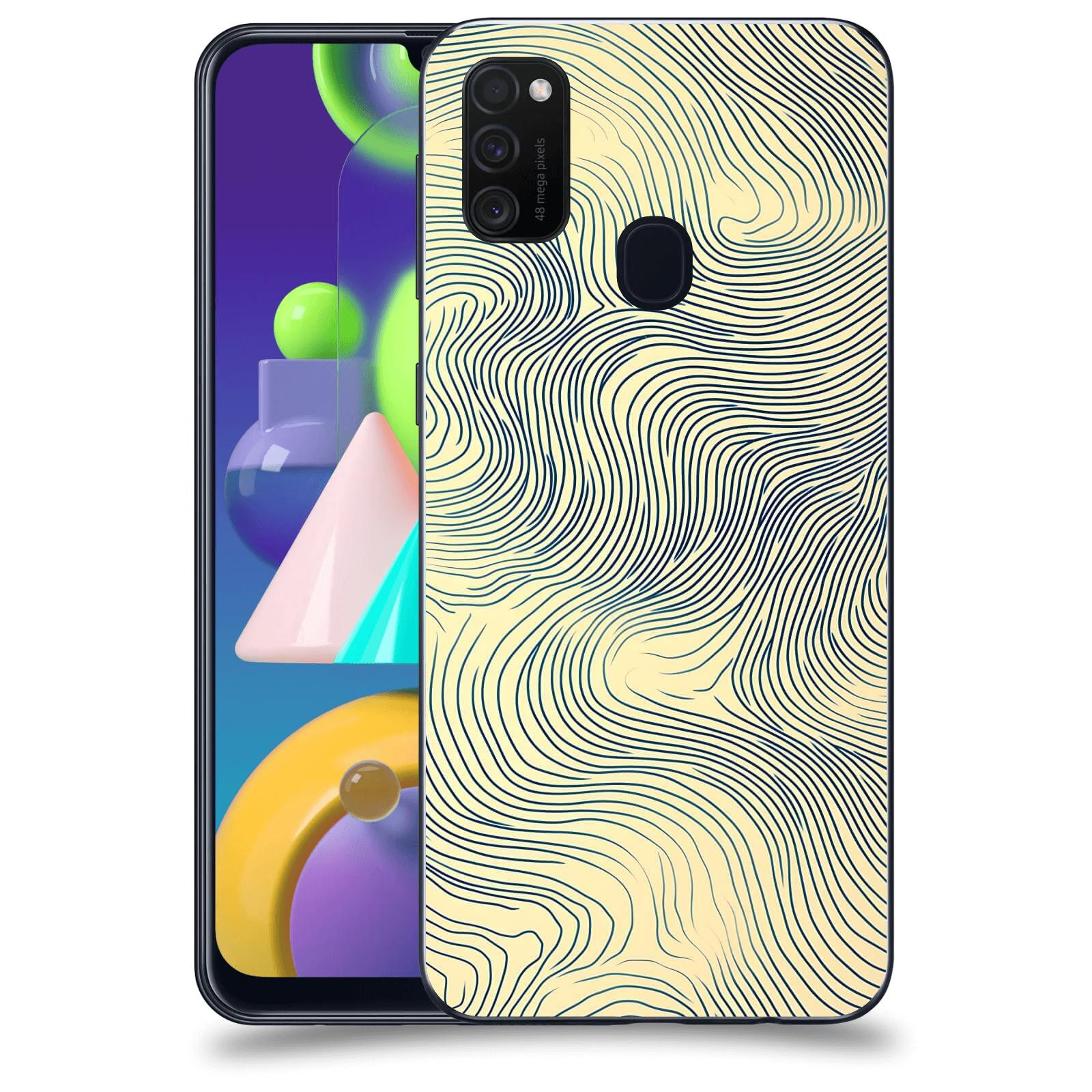ACOVER Kryt na mobil Samsung Galaxy M21 M215F - Dynamická textura