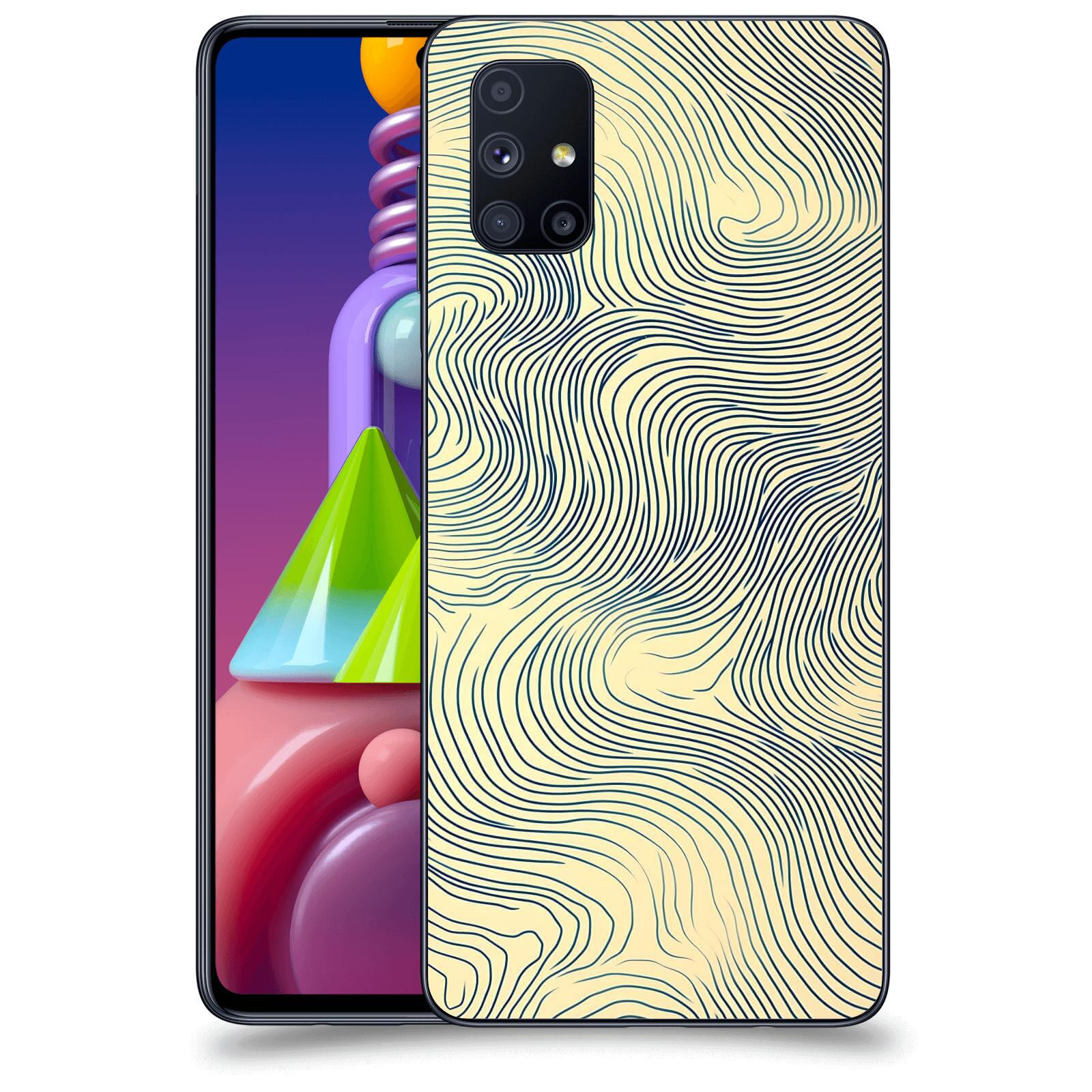 ACOVER Kryt na mobil Samsung Galaxy M51 M515F - Dynamická textura
