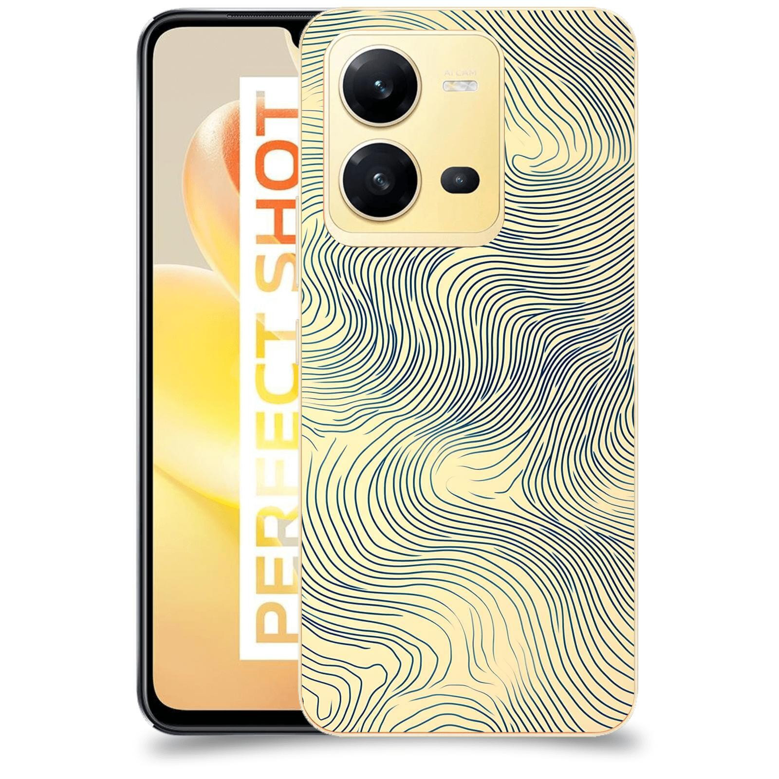 ACOVER Kryt na mobil Vivo X80 Lite - Dynamická textura