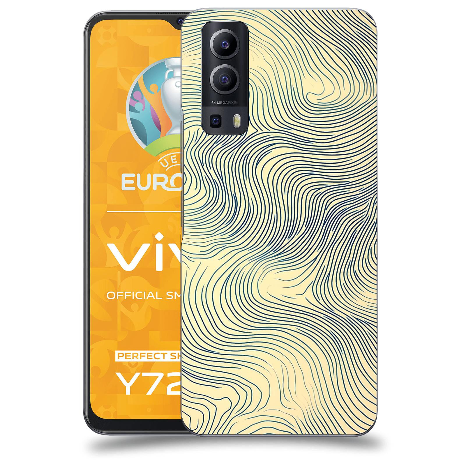 ACOVER Kryt na mobil Vivo Y72 5G - Dynamická textura