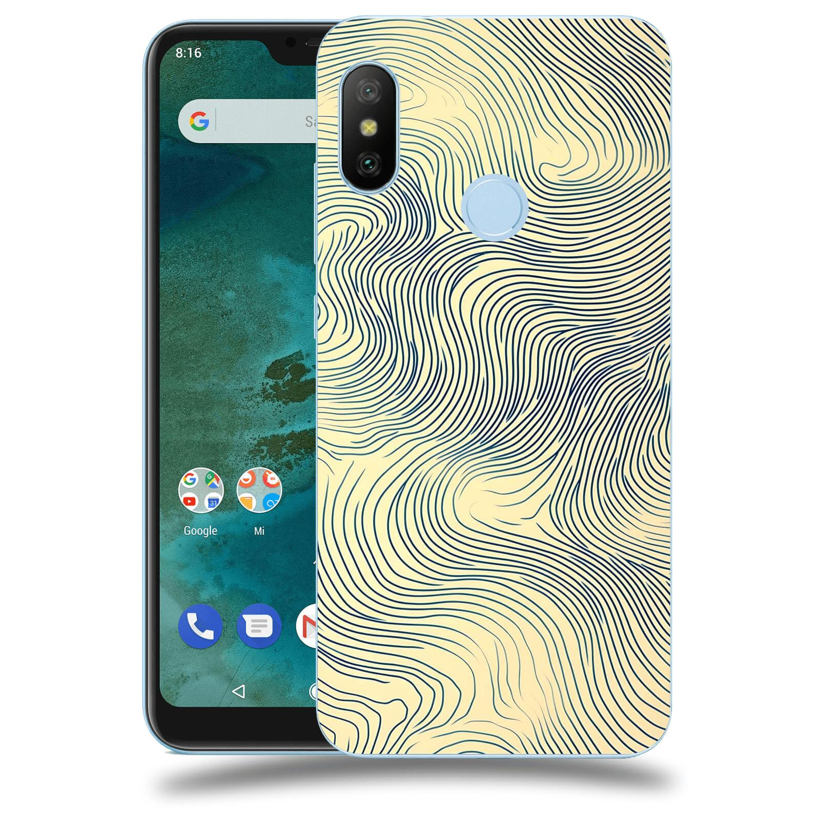 ACOVER Kryt na mobil Xiaomi Mi A2 Lite - Dynamická textura