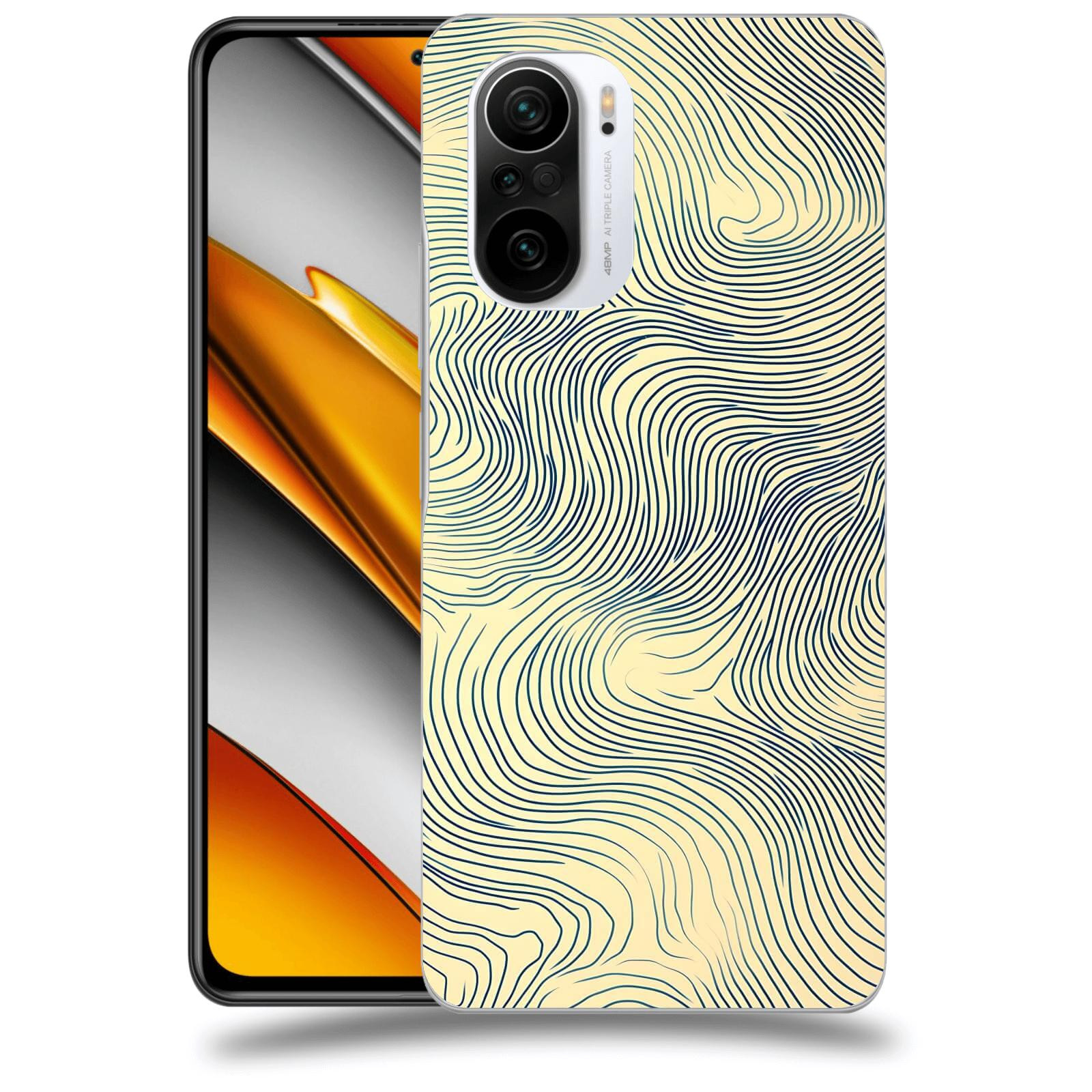 ACOVER Kryt na mobil Xiaomi Poco F3 - Dynamická textura