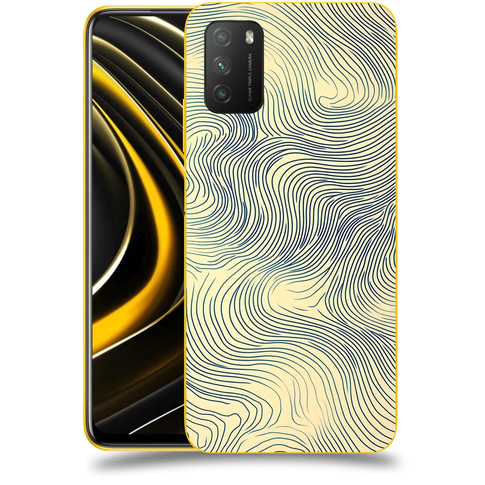 ACOVER Kryt na mobil Xiaomi Poco M3 - Dynamická textura