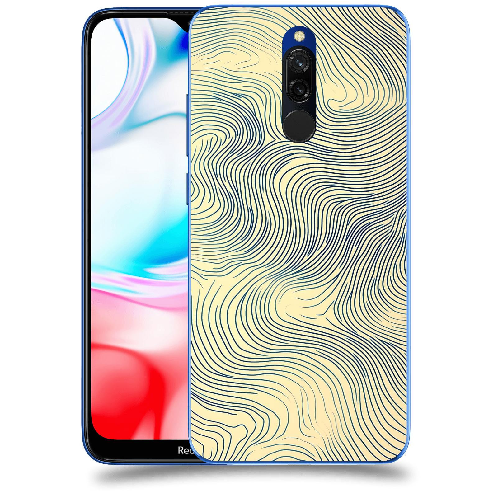 ACOVER Kryt na mobil Xiaomi Redmi 8 - Dynamická textura