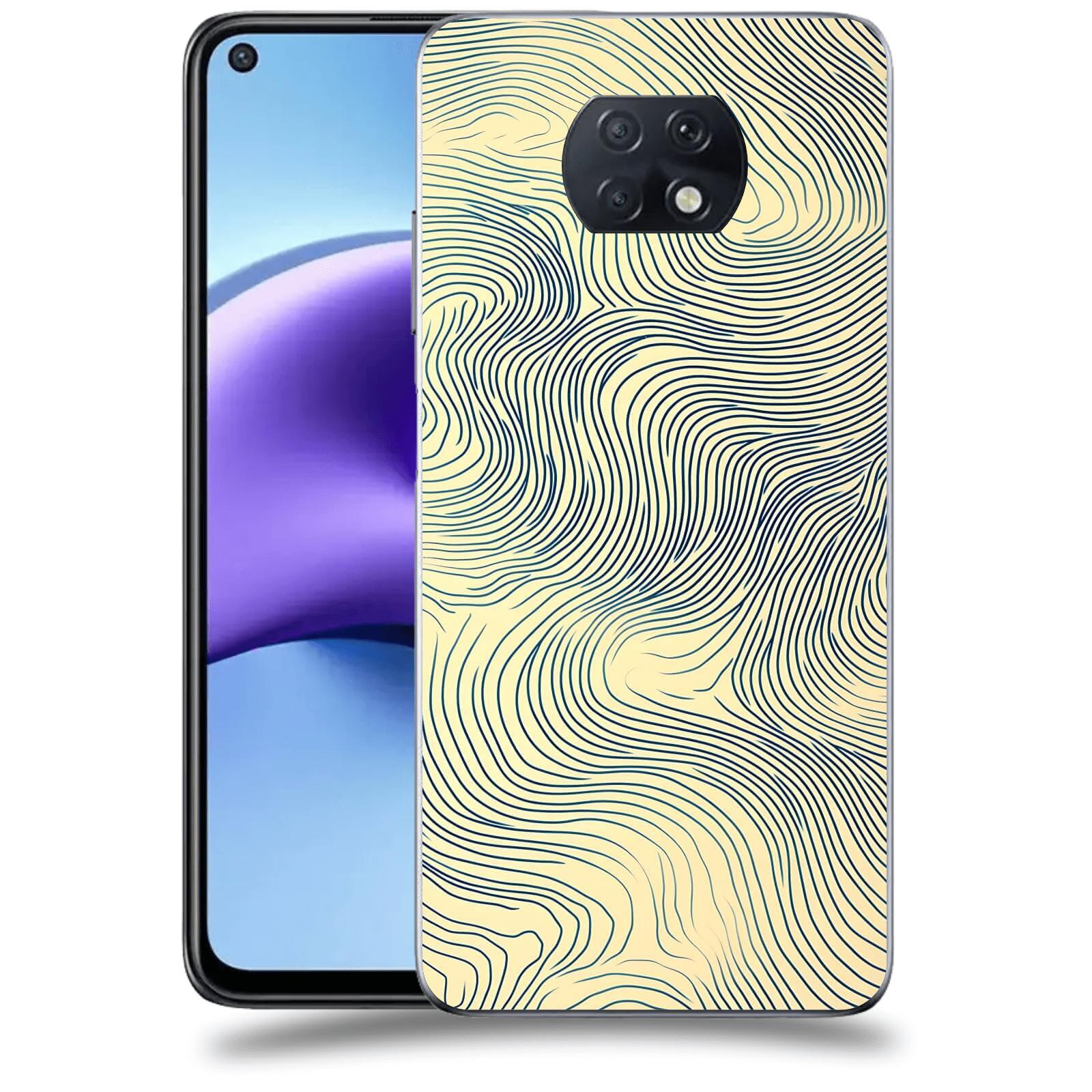ACOVER Kryt na mobil Xiaomi Redmi Note 9T - Dynamická textura