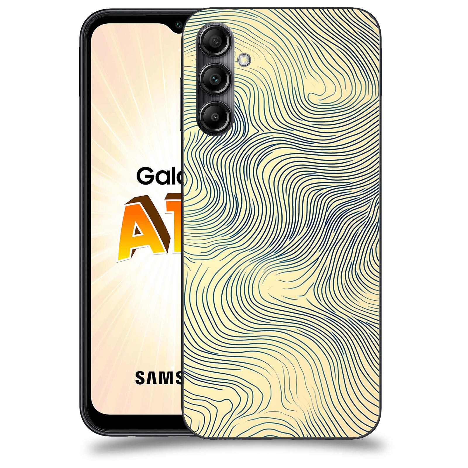 ACOVER Kryt na mobil Samsung Galaxy A14 LTE - Dynamická textura