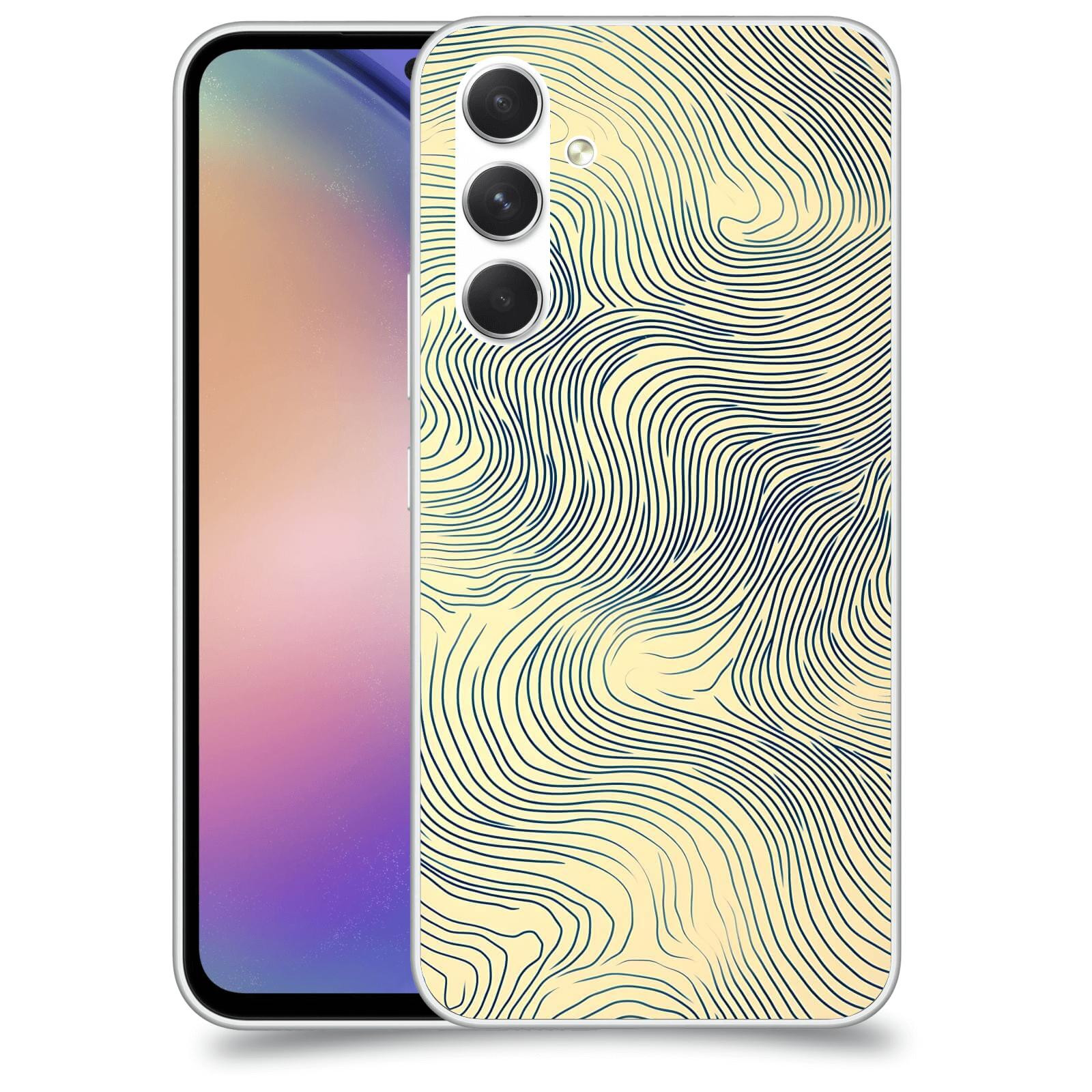ACOVER Kryt na mobil Samsung Galaxy M54 5G - Dynamická textura