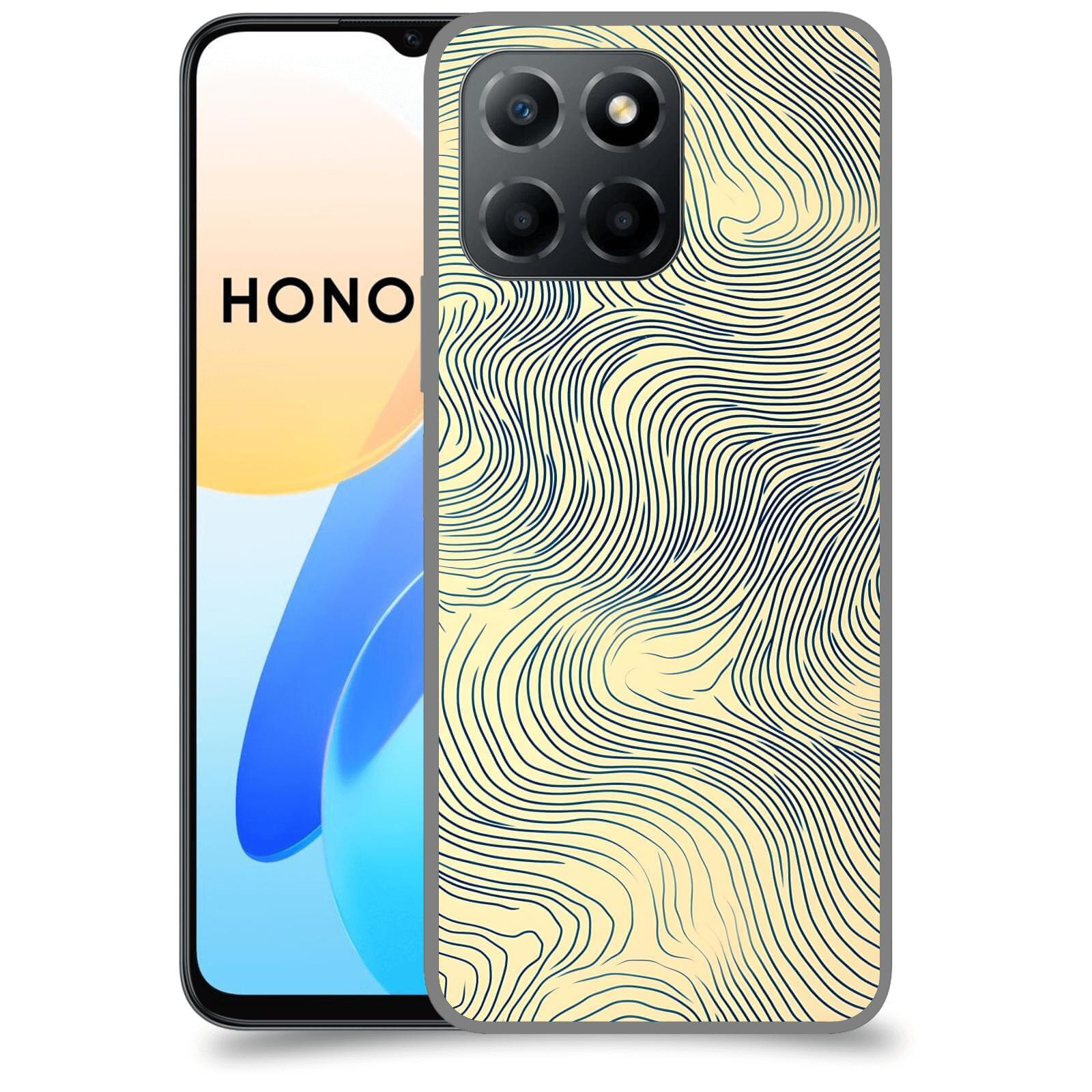 ACOVER Kryt na mobil Honor X8 4G - Dynamická textura