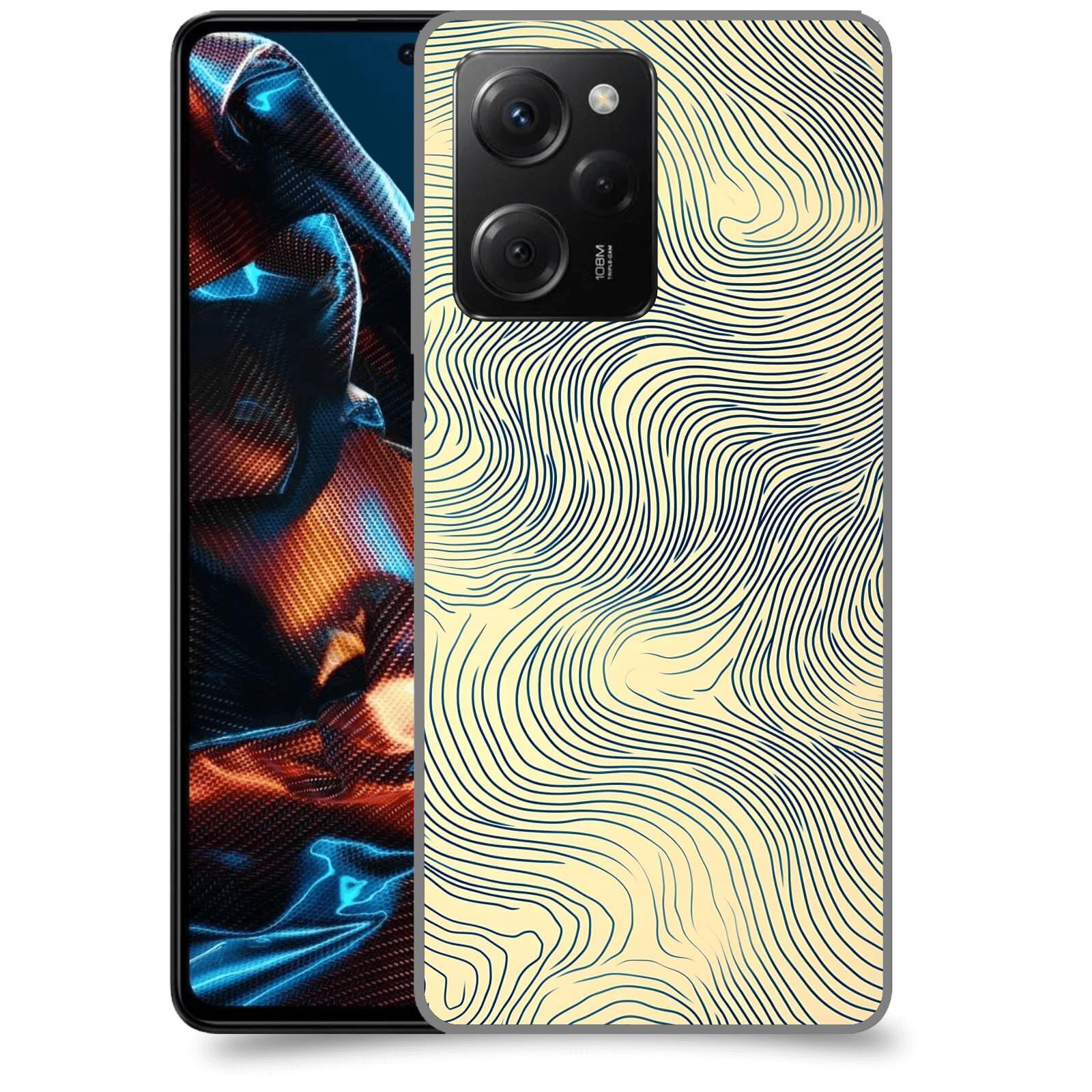 ACOVER Kryt na mobil Xiaomi Poco X5 Pro - Dynamická textura