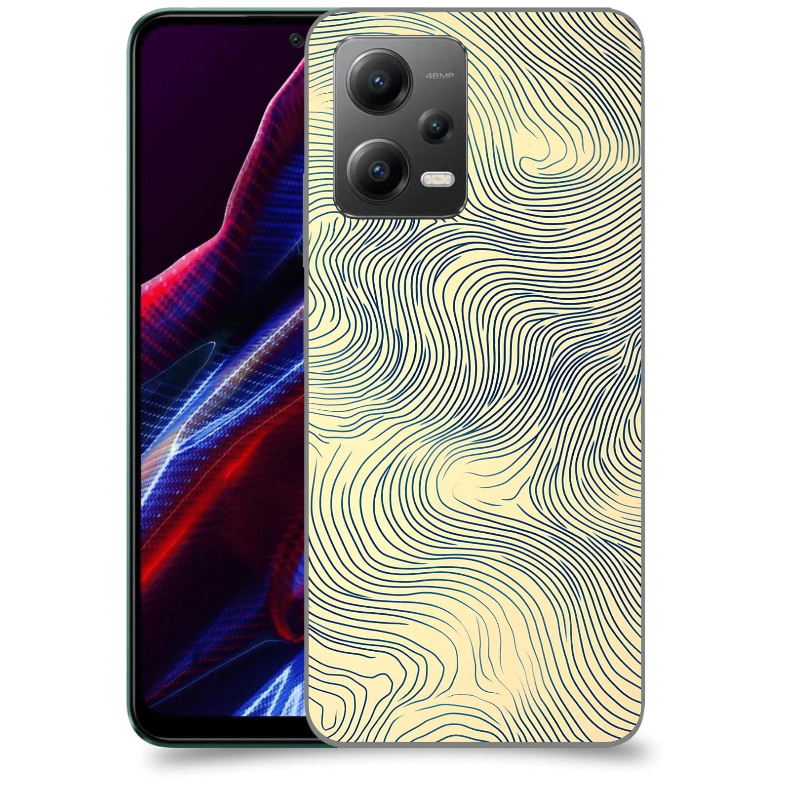 ACOVER Kryt na mobil Xiaomi Poco X5 - Dynamická textura