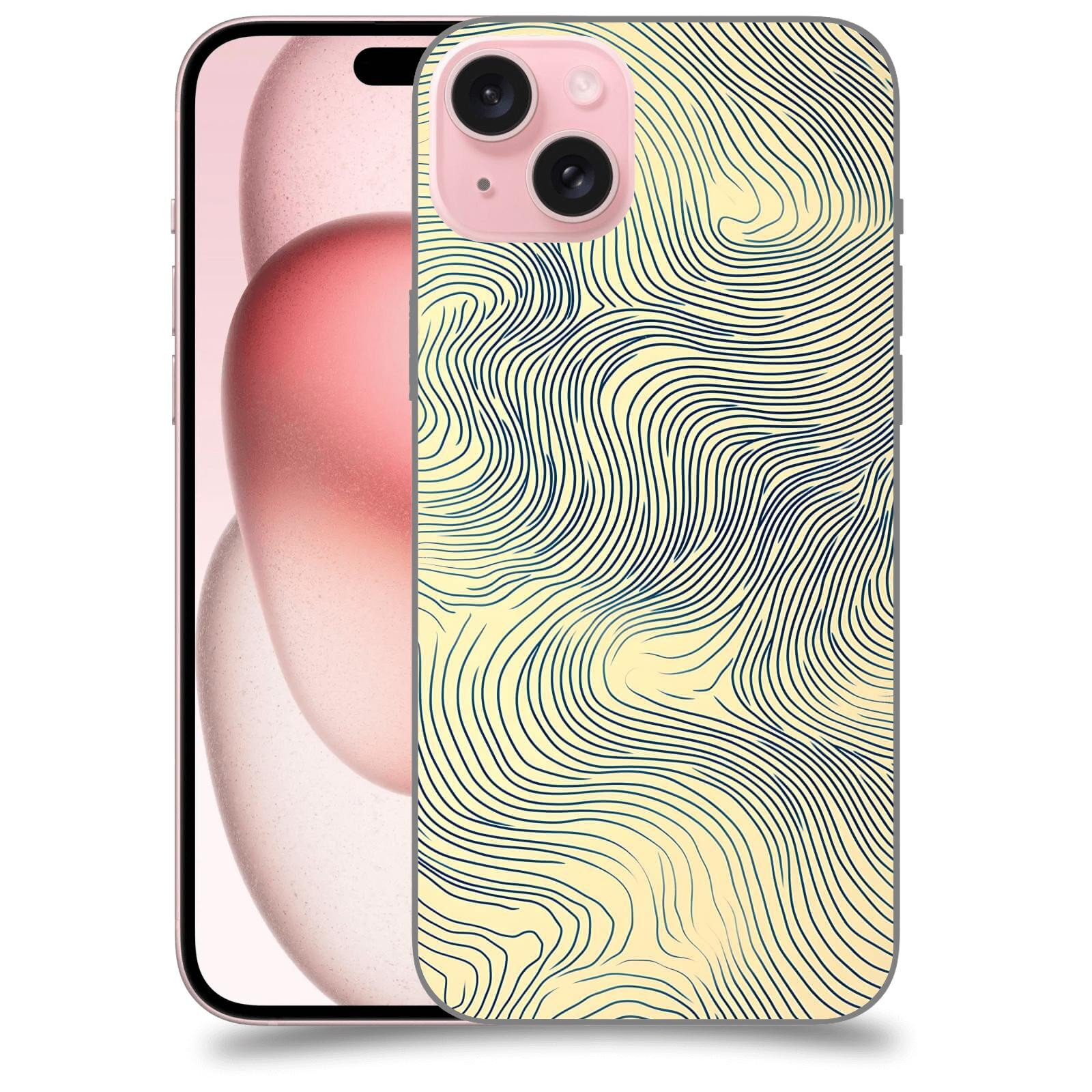 ACOVER Kryt na mobil Apple iPhone 15 plus - Dynamická textura