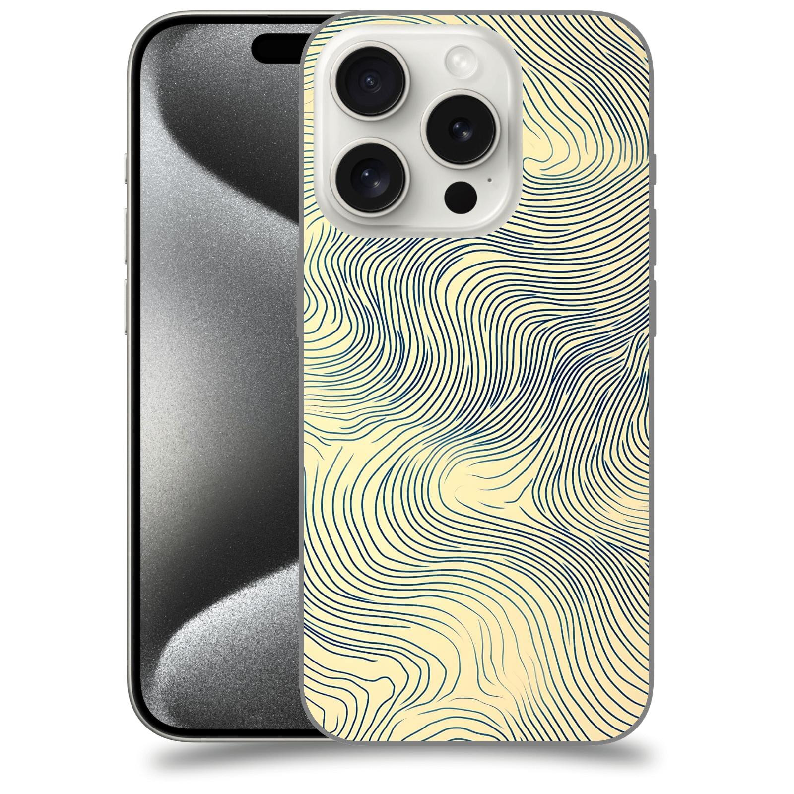 ACOVER Kryt na mobil Apple iPhone 15 pro - Dynamická textura