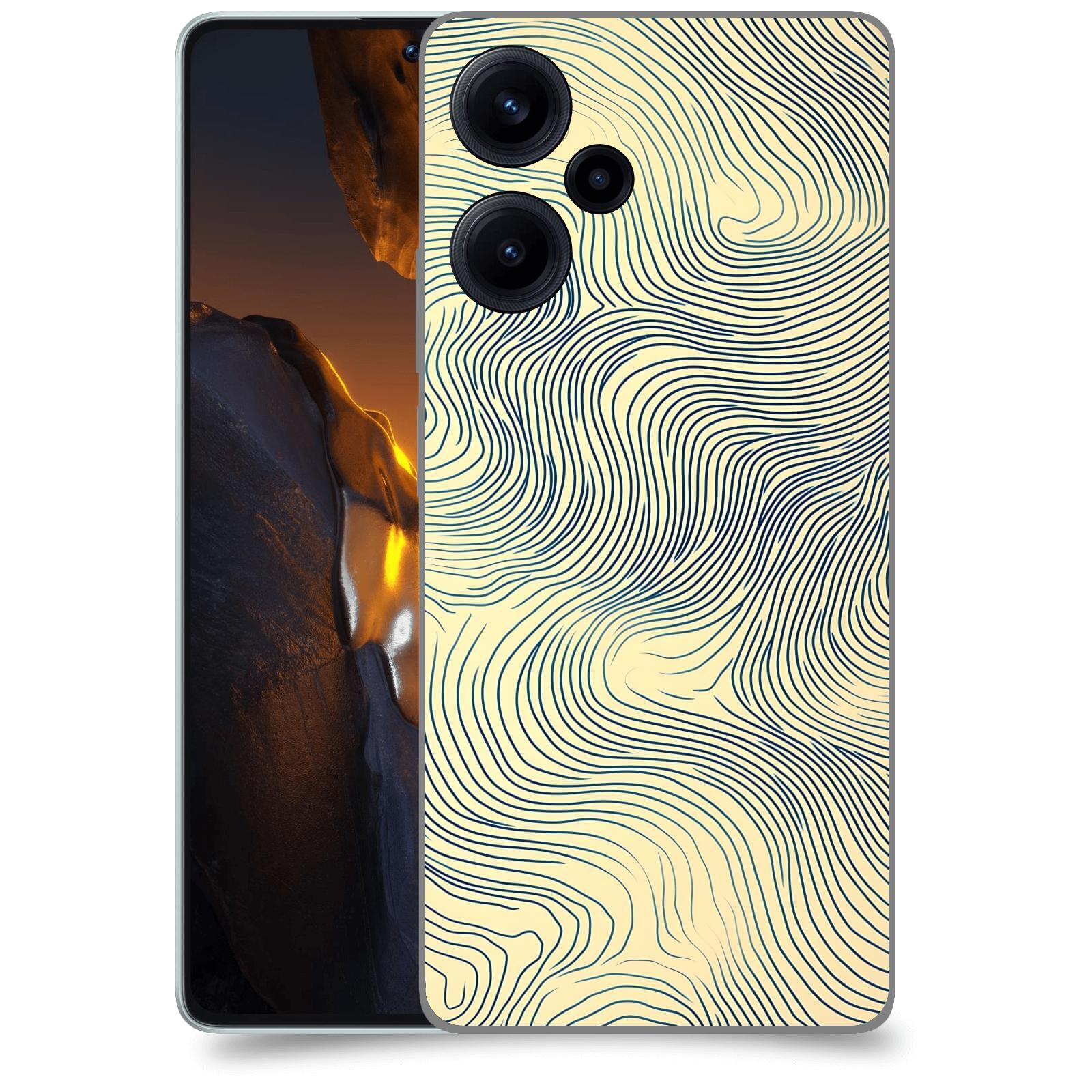 ACOVER Kryt na mobil Xiaomi Poco F5 - Dynamická textura