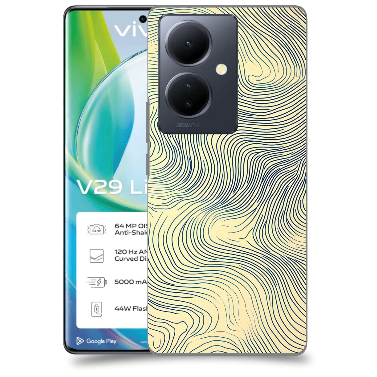 ACOVER Kryt na mobil VIVO V29 Lite 5G - Dynamická textura