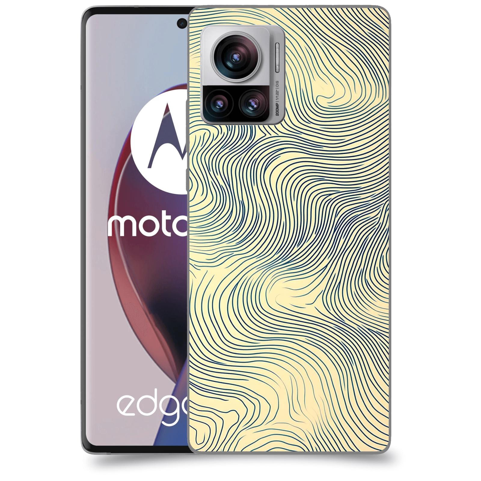 ACOVER Kryt na mobil Motorola Edge 30 Ultra - Dynamická textura