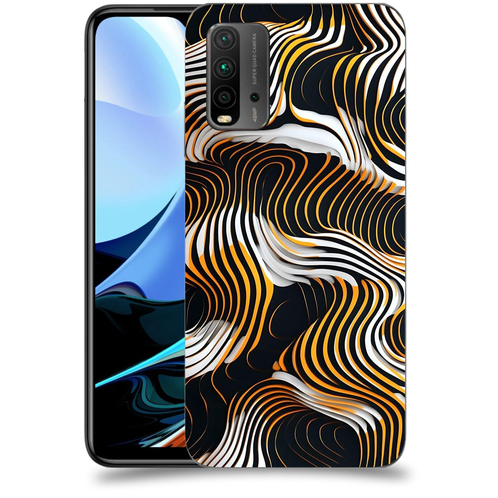 ACOVER Kryt na mobil Xiaomi Redmi 9T - Dynamická hloubka