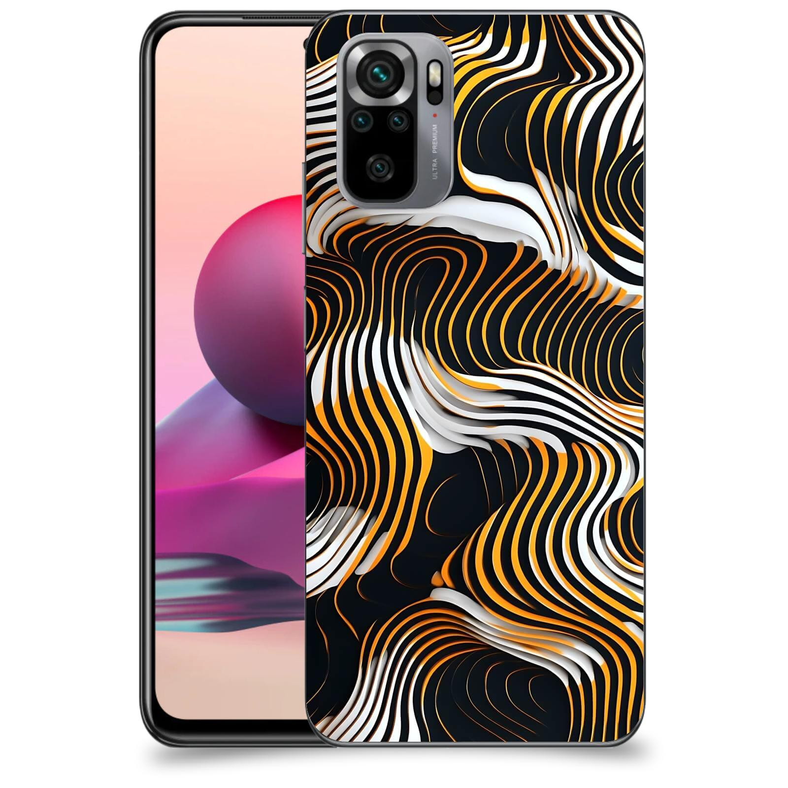 ACOVER Kryt na mobil Xiaomi Redmi Note 10S - Dynamická hloubka