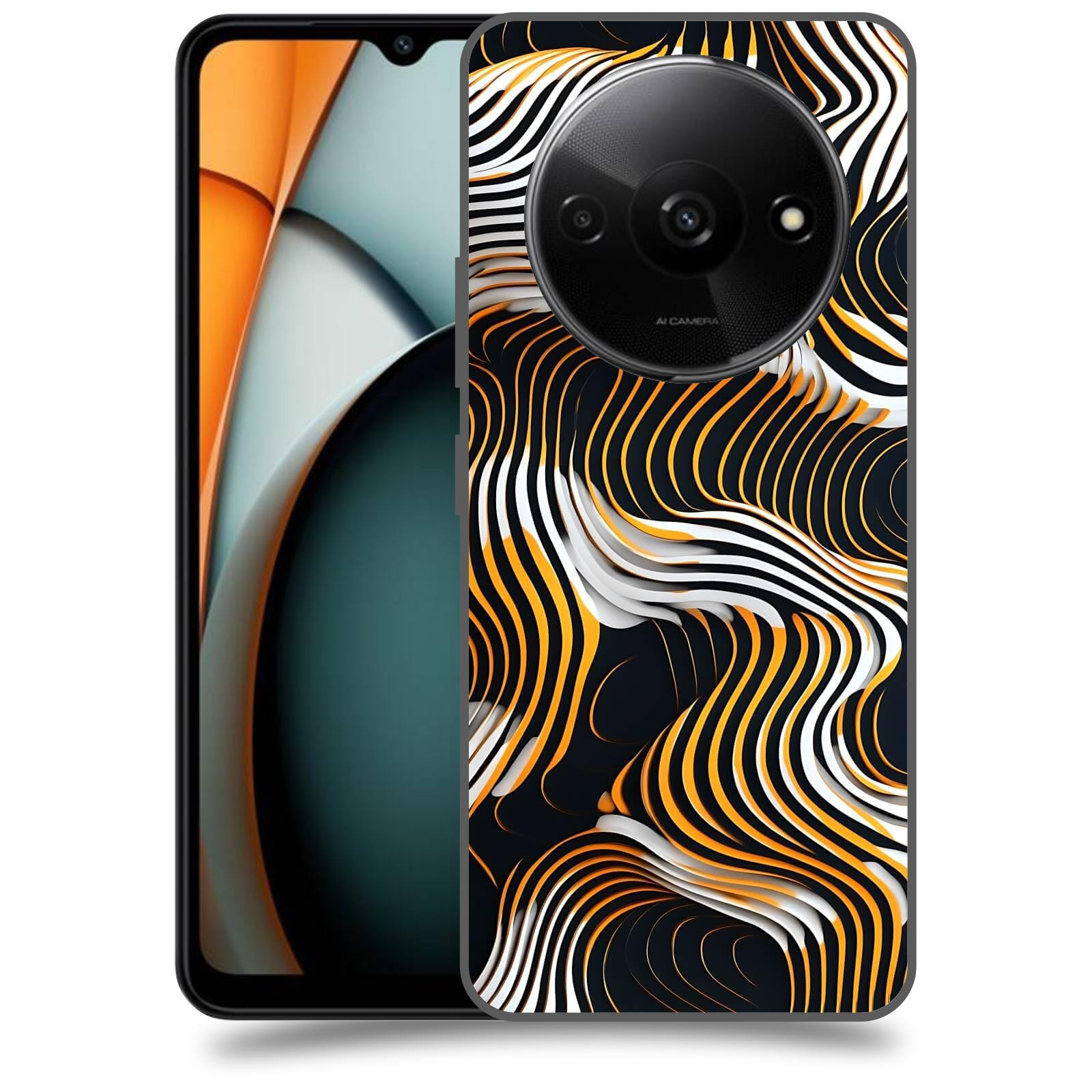 ACOVER Kryt na mobil Xiaomi Redmi A3 - Dynamická hloubka