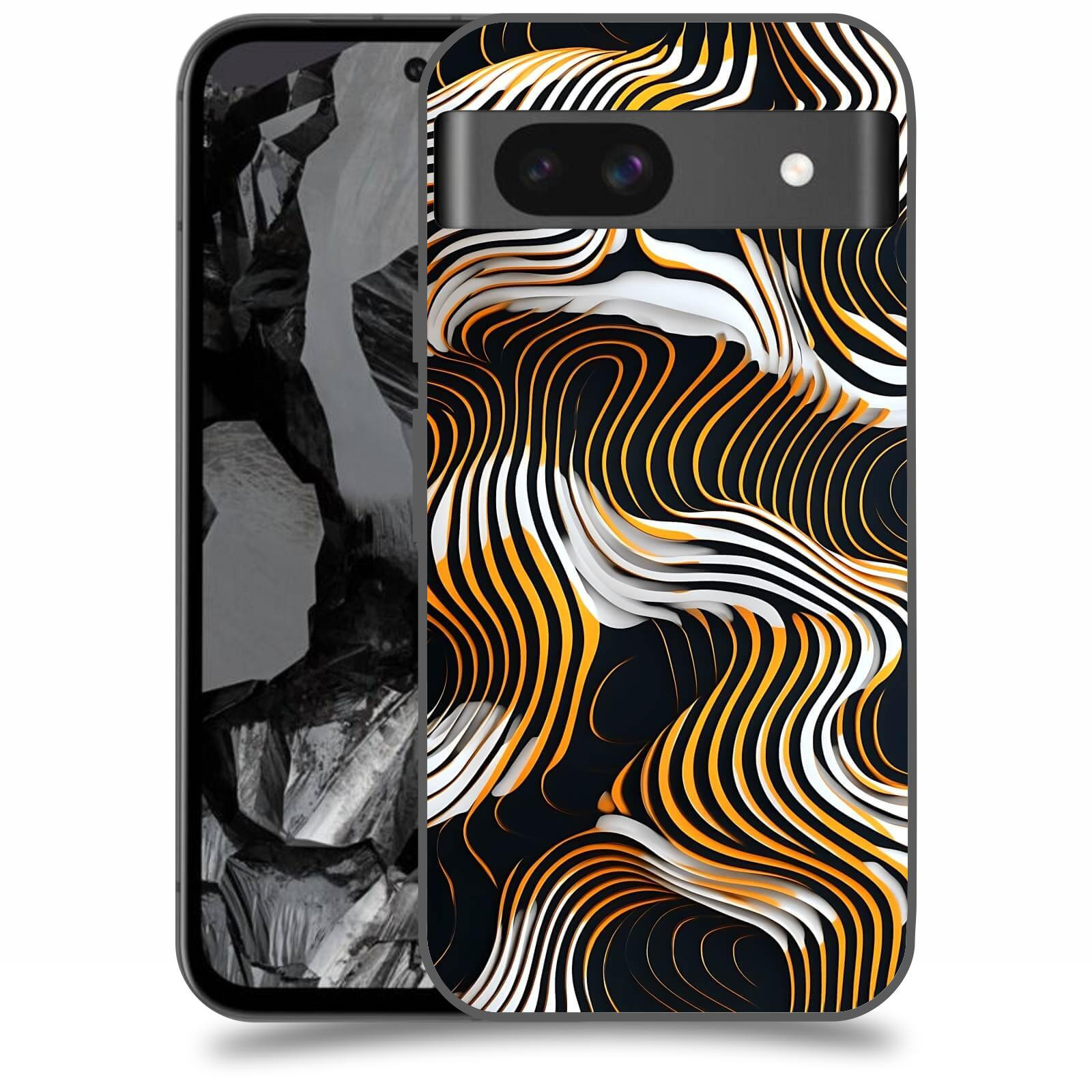 ACOVER Kryt na mobil Google Pixel 8A - Dynamická hloubka