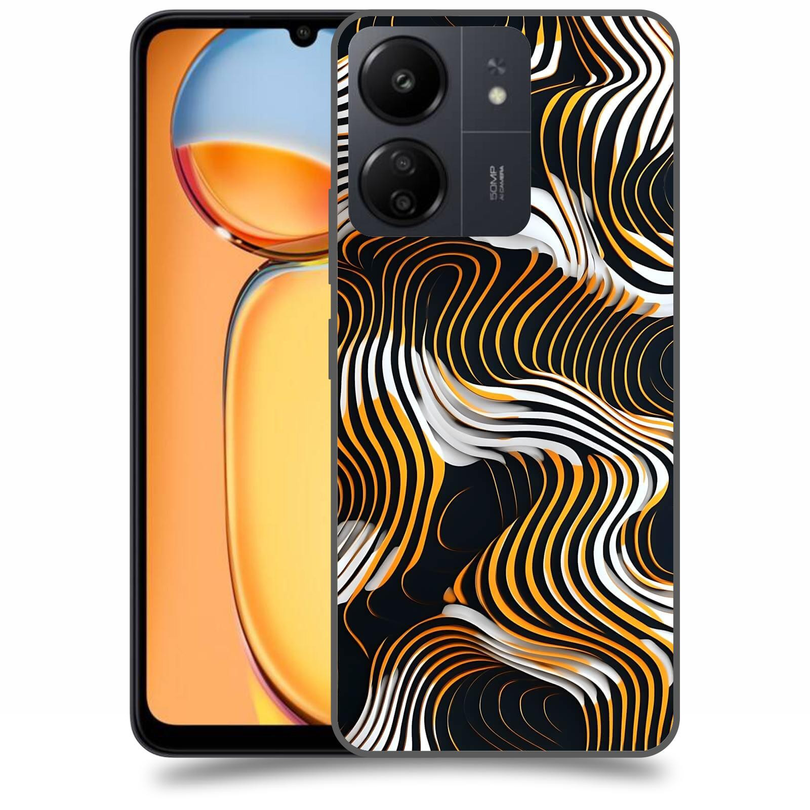 ACOVER Kryt na mobil Xiaomi Redmi 13C 4G  Dynamická hloubka