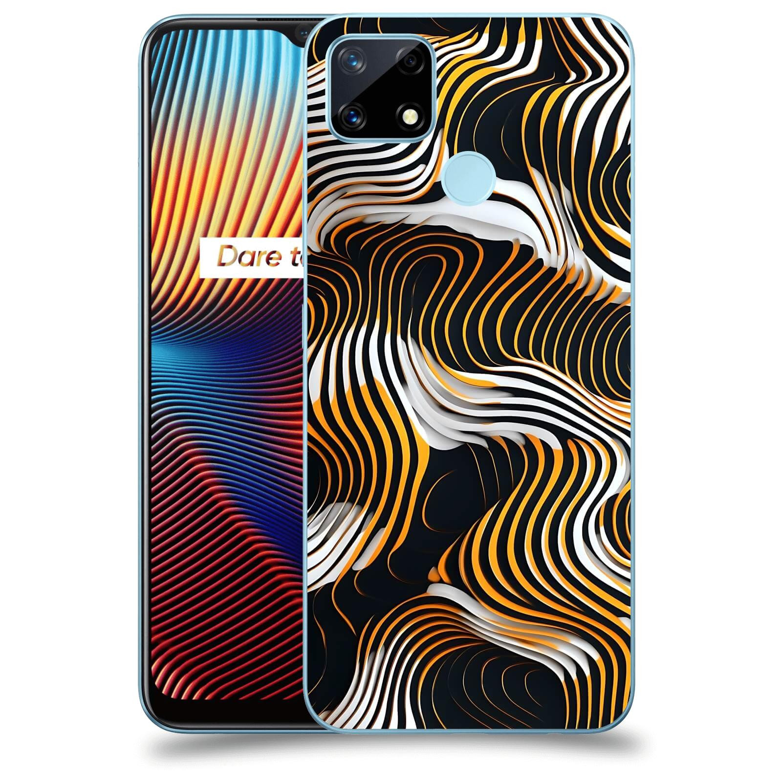ACOVER Kryt na mobil Realme 7i - Dynamická hloubka